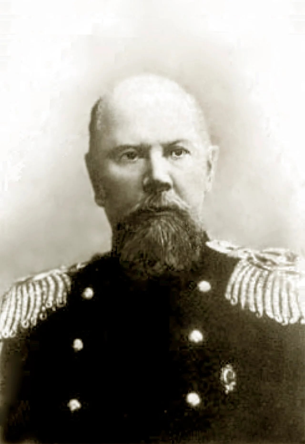 Porträt von Nikolay Ivanovich Bystrov (1841–1906) – Gedenkseite