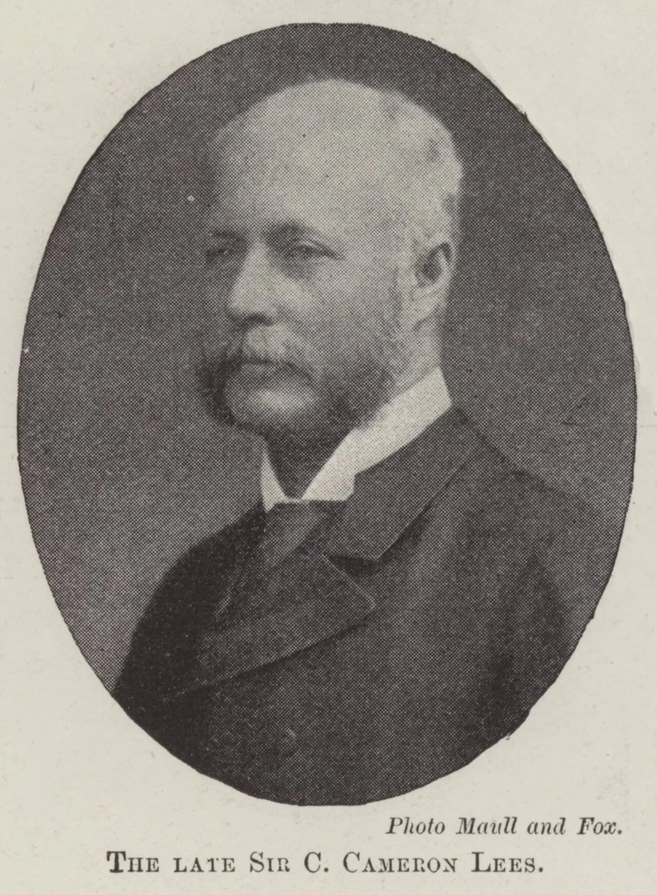 Portrait of Charles Lees (1837–1898) – memorial page