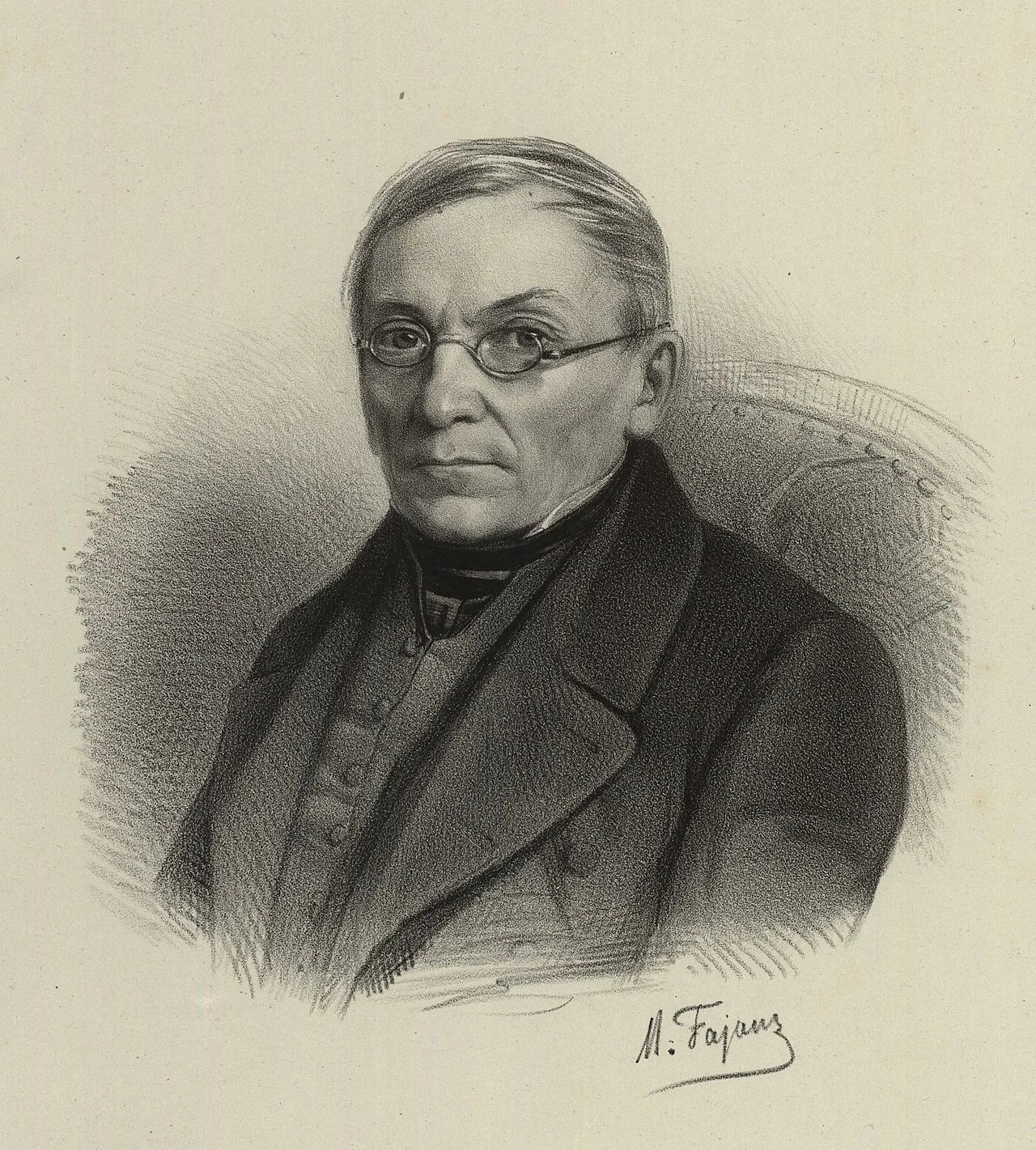 Porträt von Antoni Stanisław Waga (1799–1890) – Gedenkseite