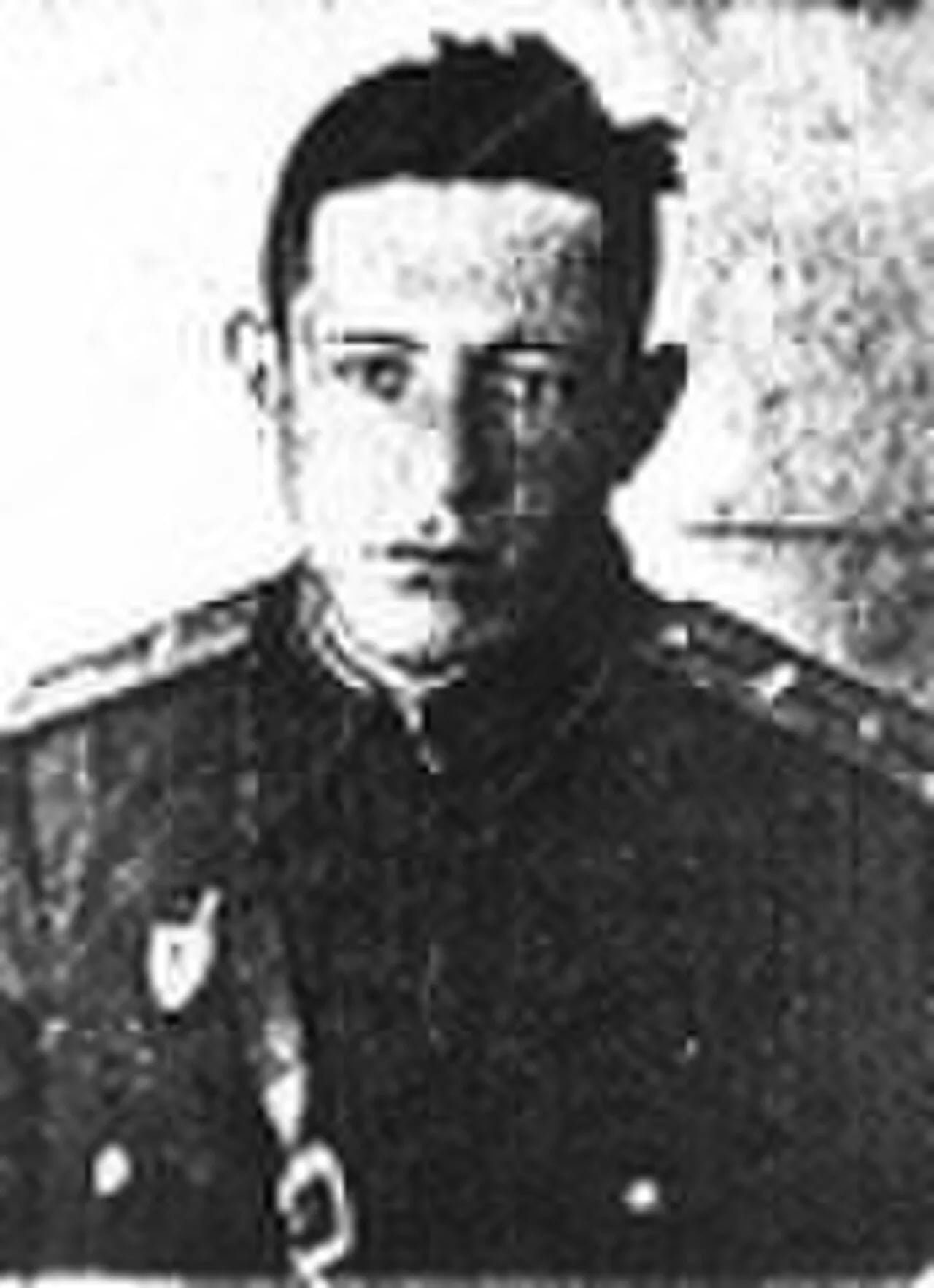 Portrait of Vladimir Vayser (1921–1943) – memorial page