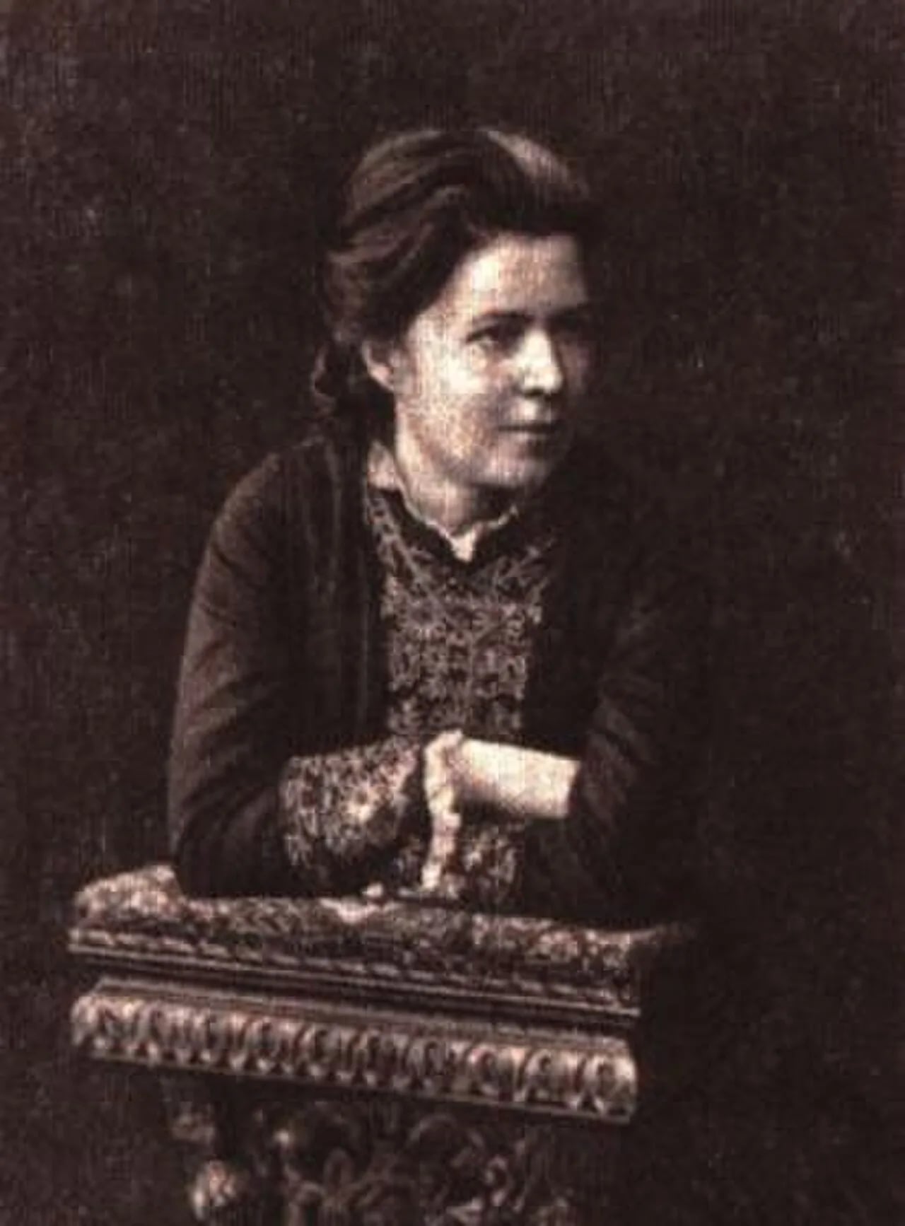 Porträt von Maria Valentinovna Watson (1848–1932) – Gedenkseite