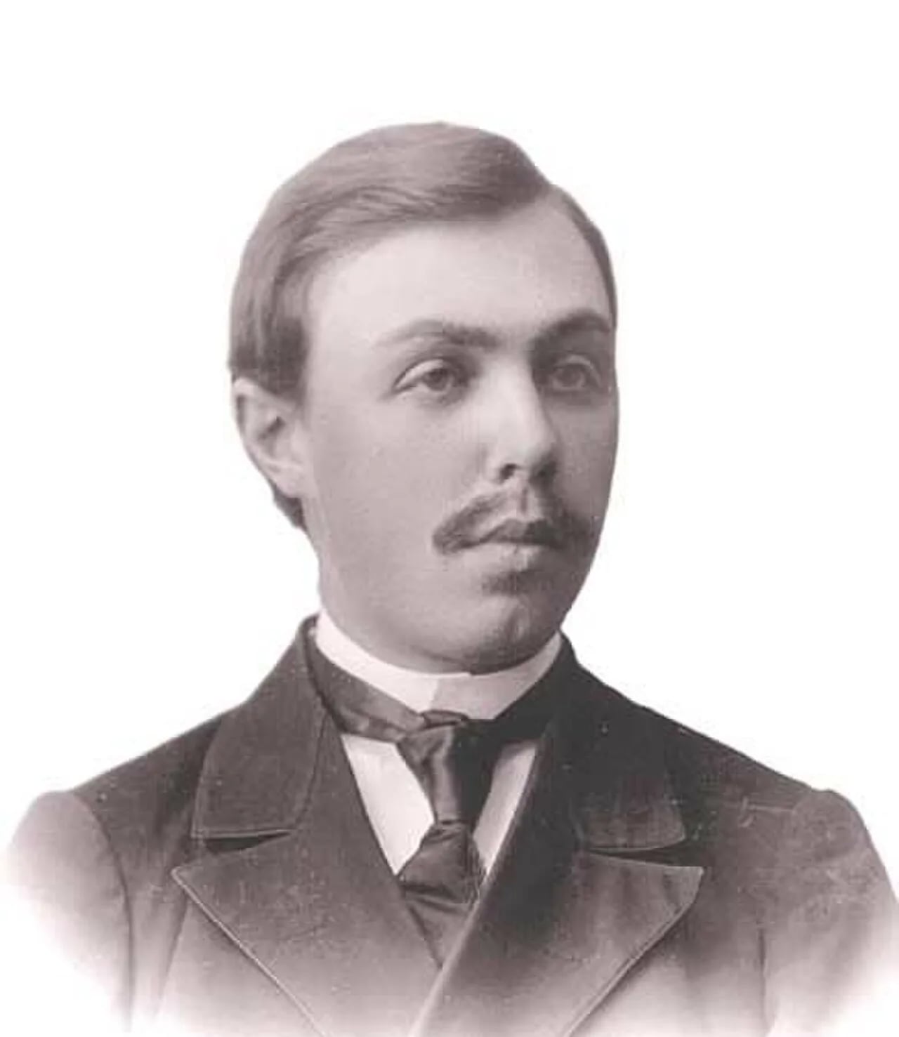 Porträt von Wladimir Stepanowitsch Wercholanzew (1879–1947) – Gedenkseite