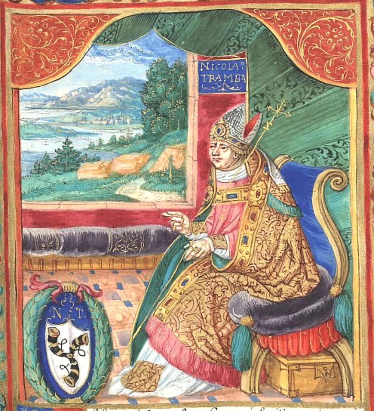 Porträt von Mikołaj Trąba (1358–1422) – Gedenkseite