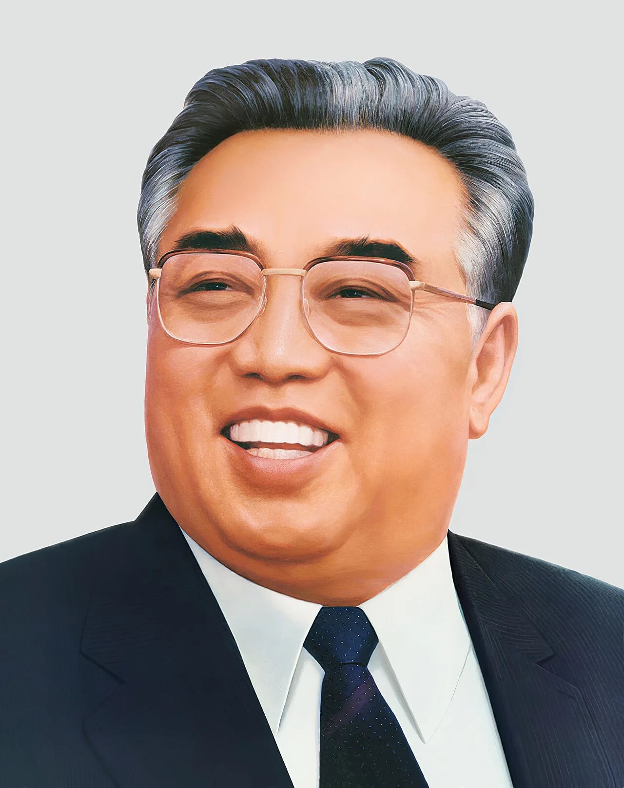 Portrait of Kim Il-sung (1912–1994) – memorial page