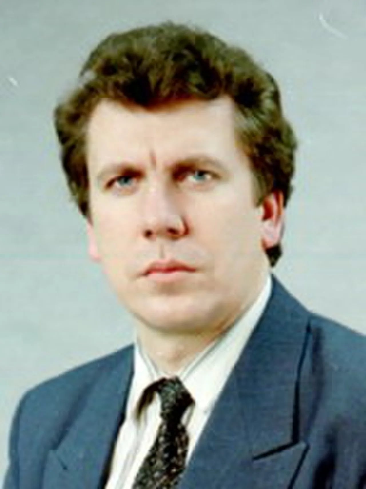 Porträt von Juri Wassiljewitsch Wlassow (1961–2019) – Gedenkseite