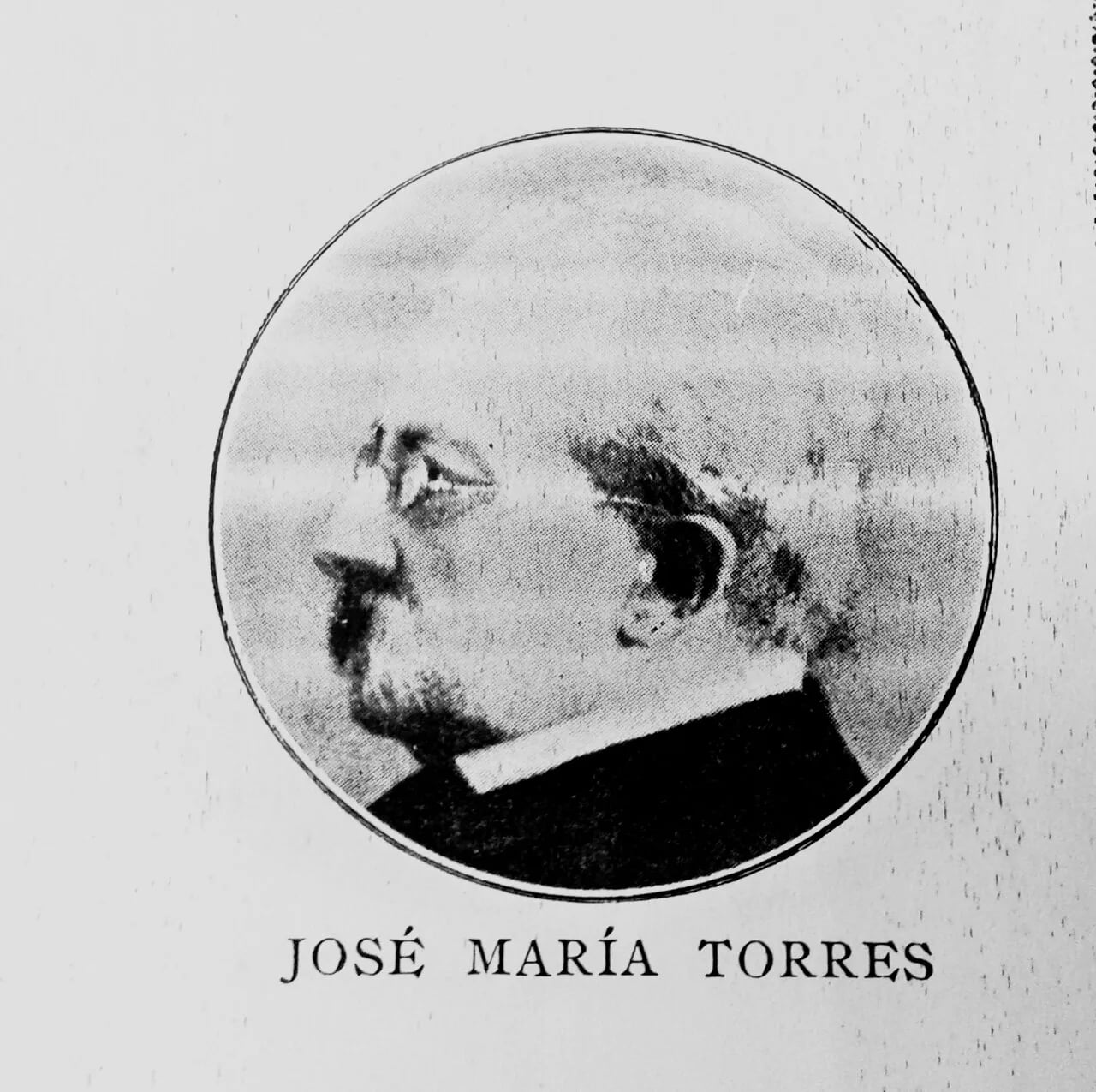 Porträt von José María Torres (1823–1895) – Gedenkseite