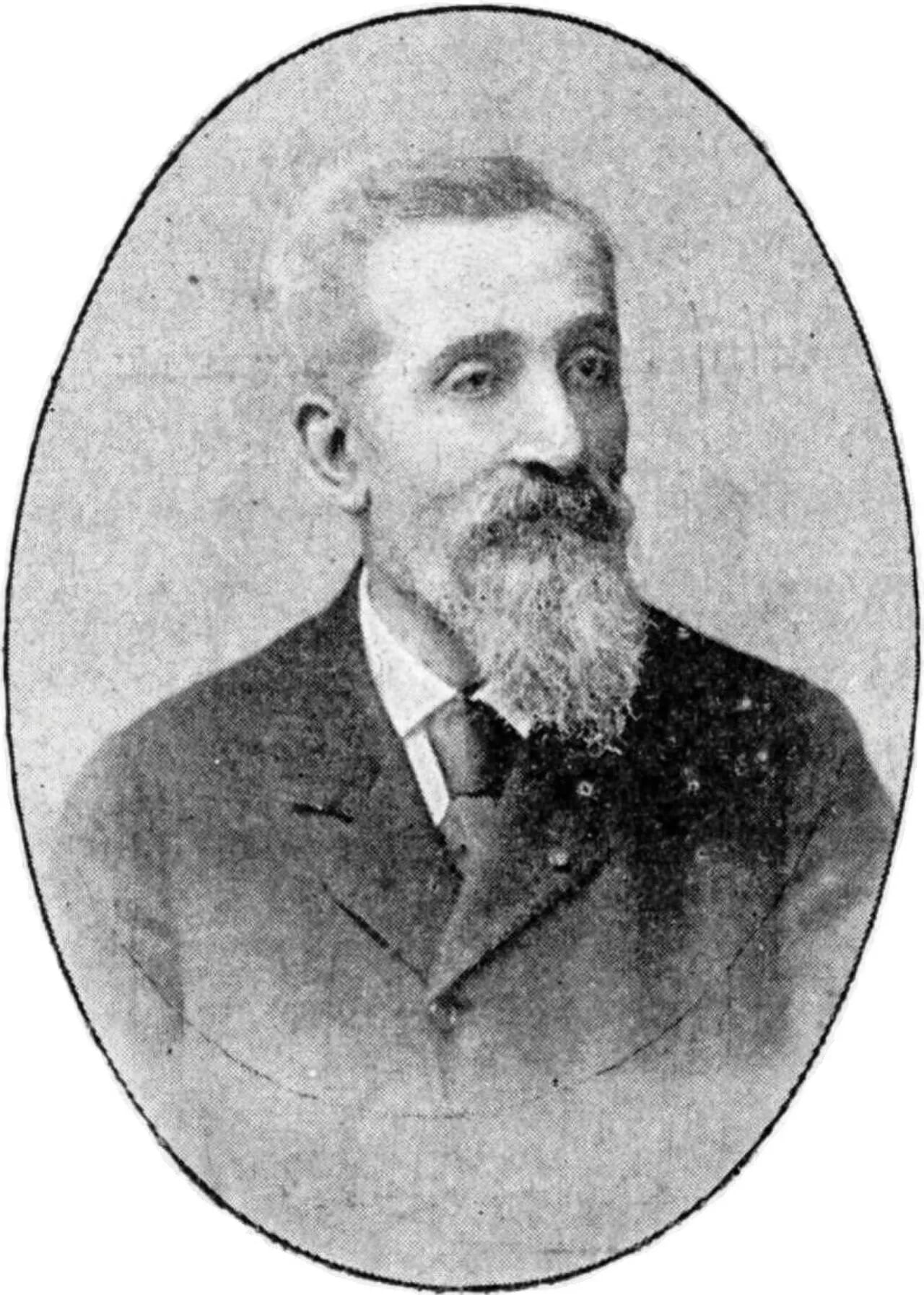 Portrait of Octave Bernard (1844–1904) – memorial page
