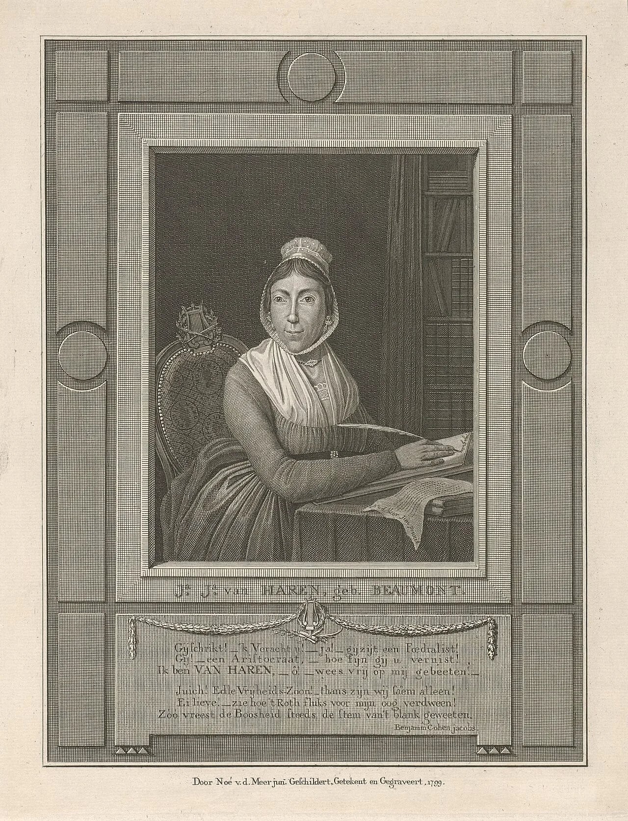 Portrait of Johanna Jacoba van Beaumont (1752–1827) – memorial page