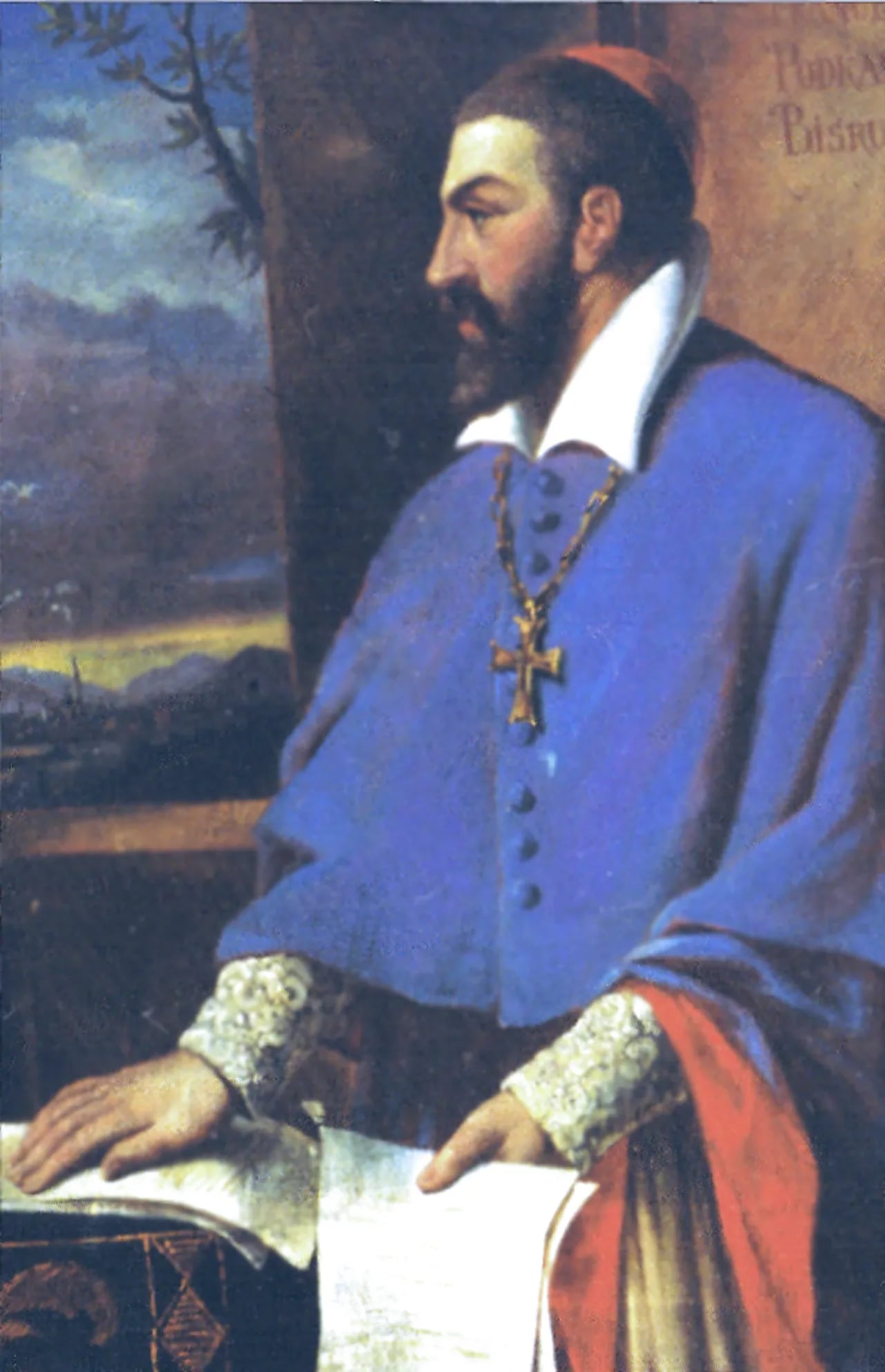 Porträt von Franciszek Krasiński (1525–1577) – Gedenkseite