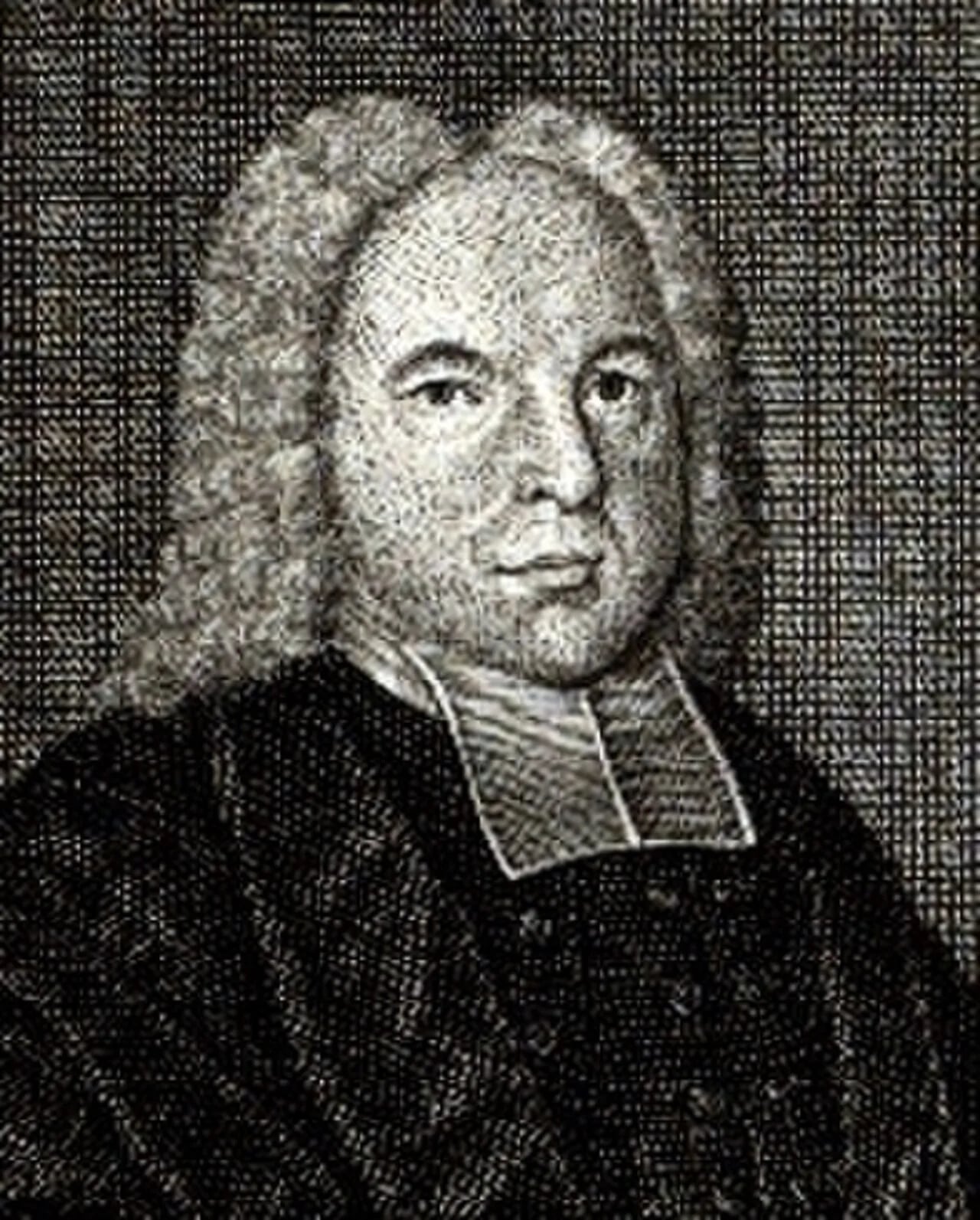 Porträt von Johann Balthasar Bernhold (1687–1769) – Gedenkseite