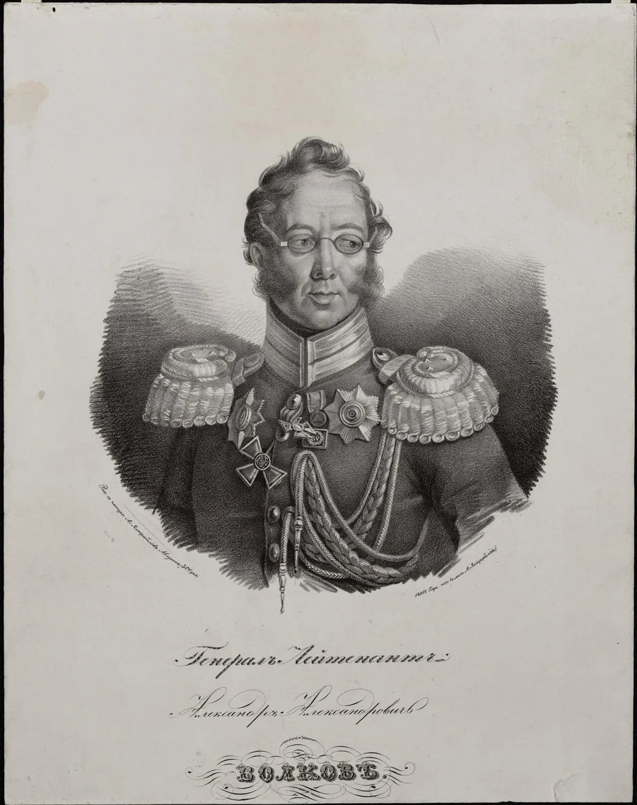 Portrait of Alexander Alexandrowitsch Wolkow (1779–1833) – memorial page