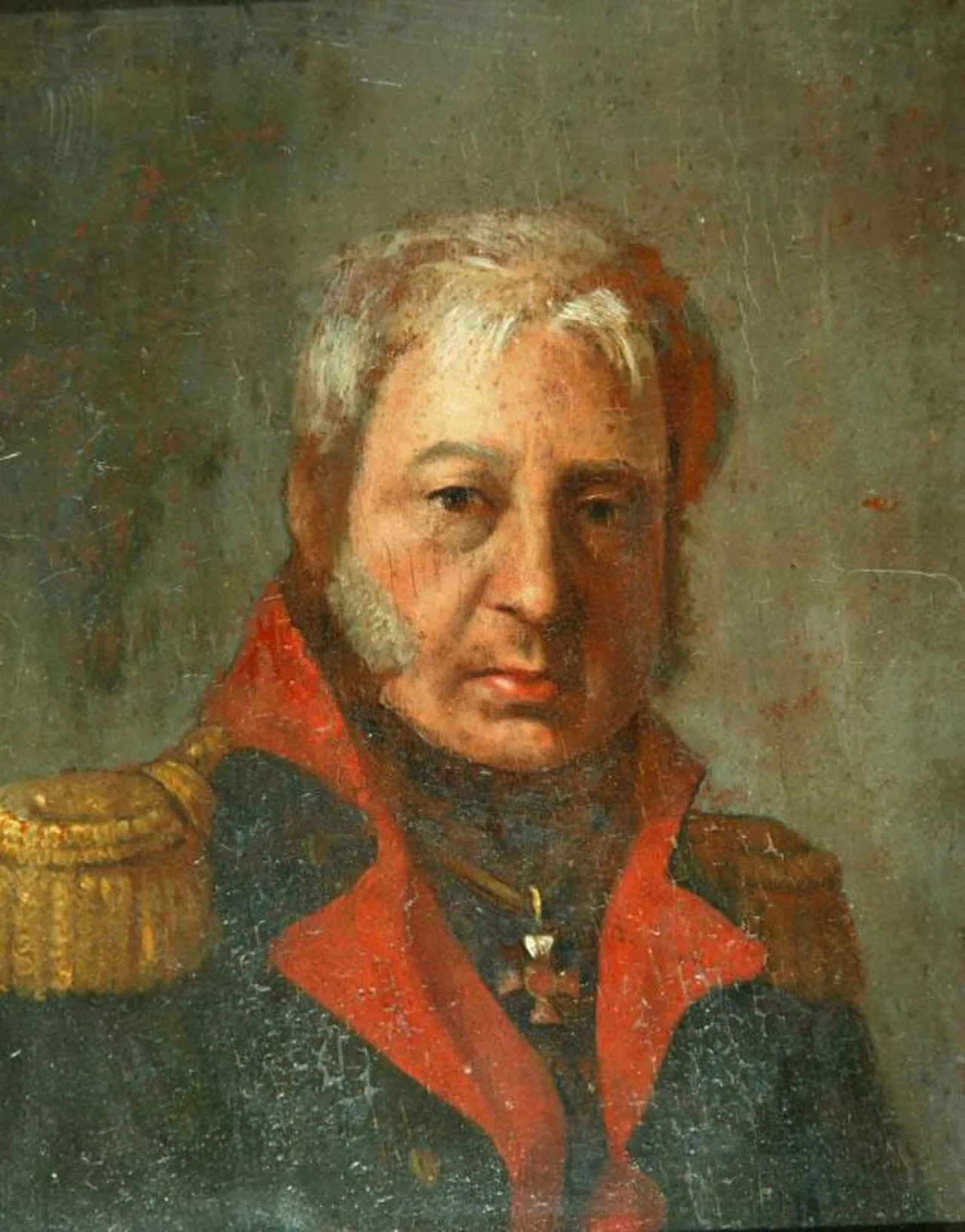 Porträt von Dmitri Michailowitsch Wolkonski (1770–1835) – Gedenkseite