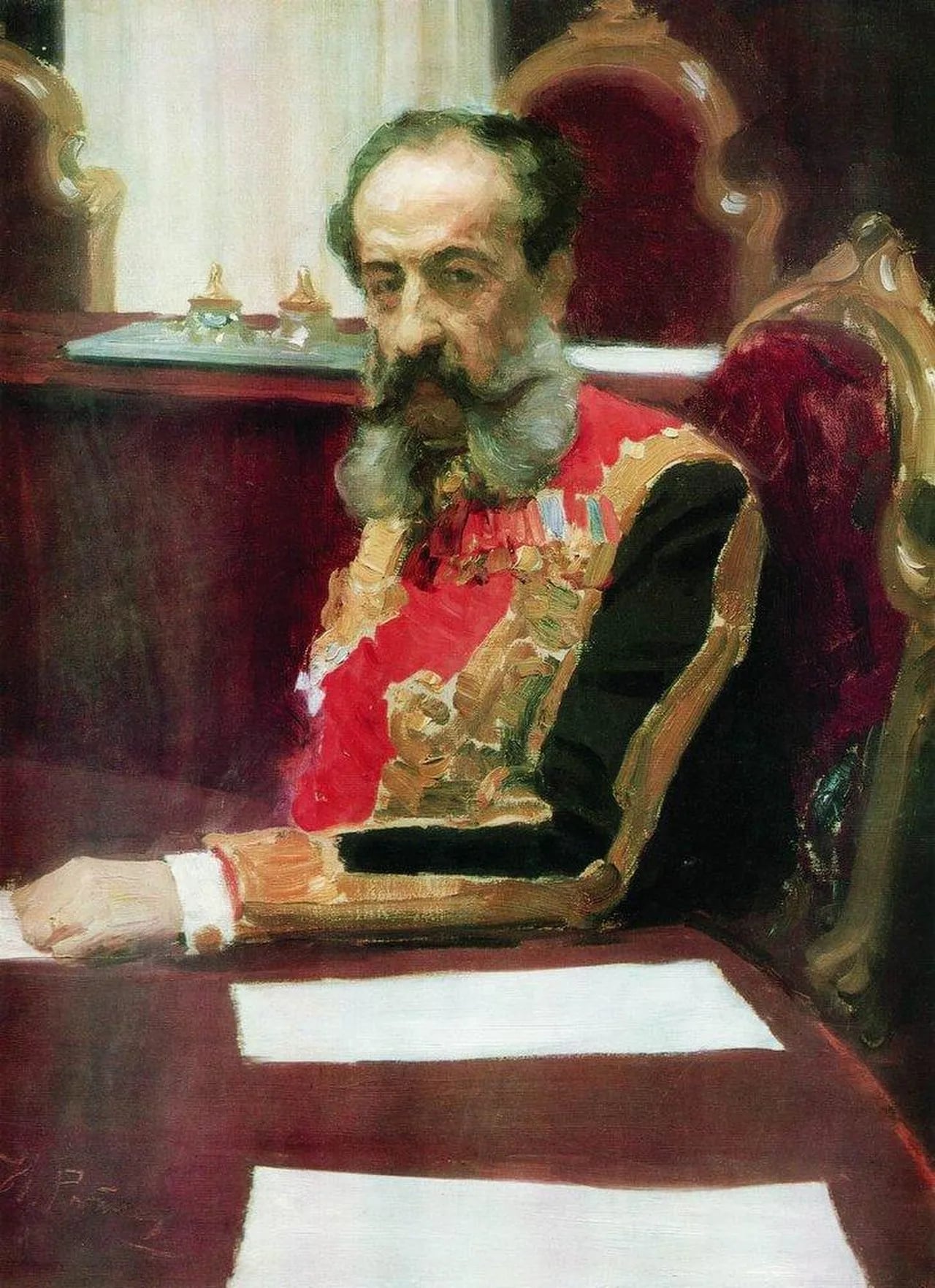 Portrait of Michail Sergejewitsch Wolkonski (1832–1909) – memorial page