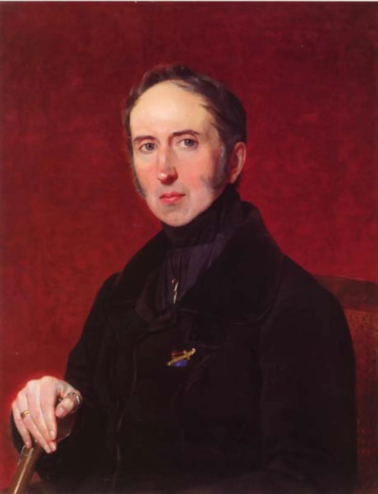 Porträt von Nikita Grigorjewitsch Wolkonski (1781–1844) – Gedenkseite