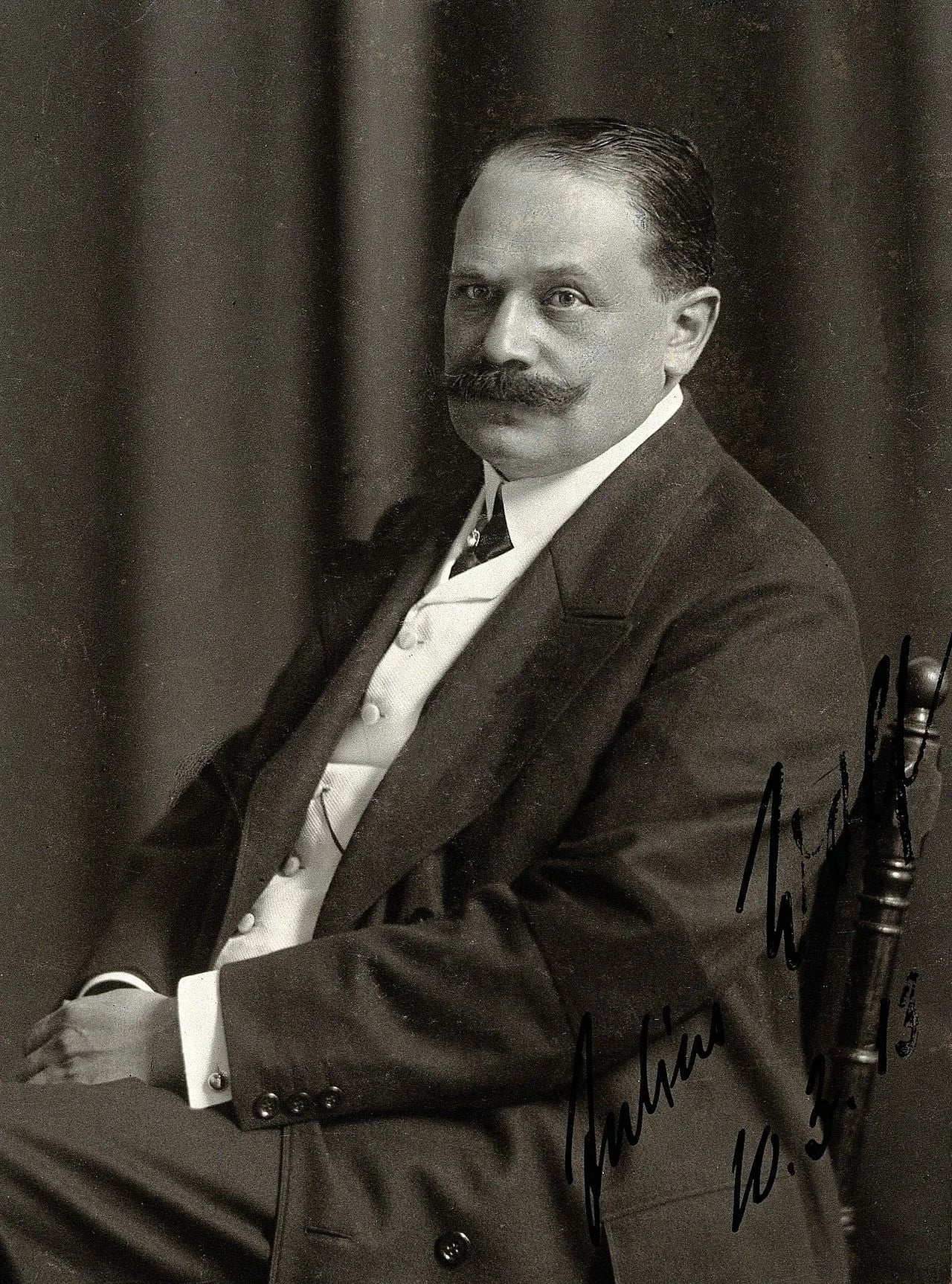 Portrait of Julius Wolf (1862–1937) – memorial page