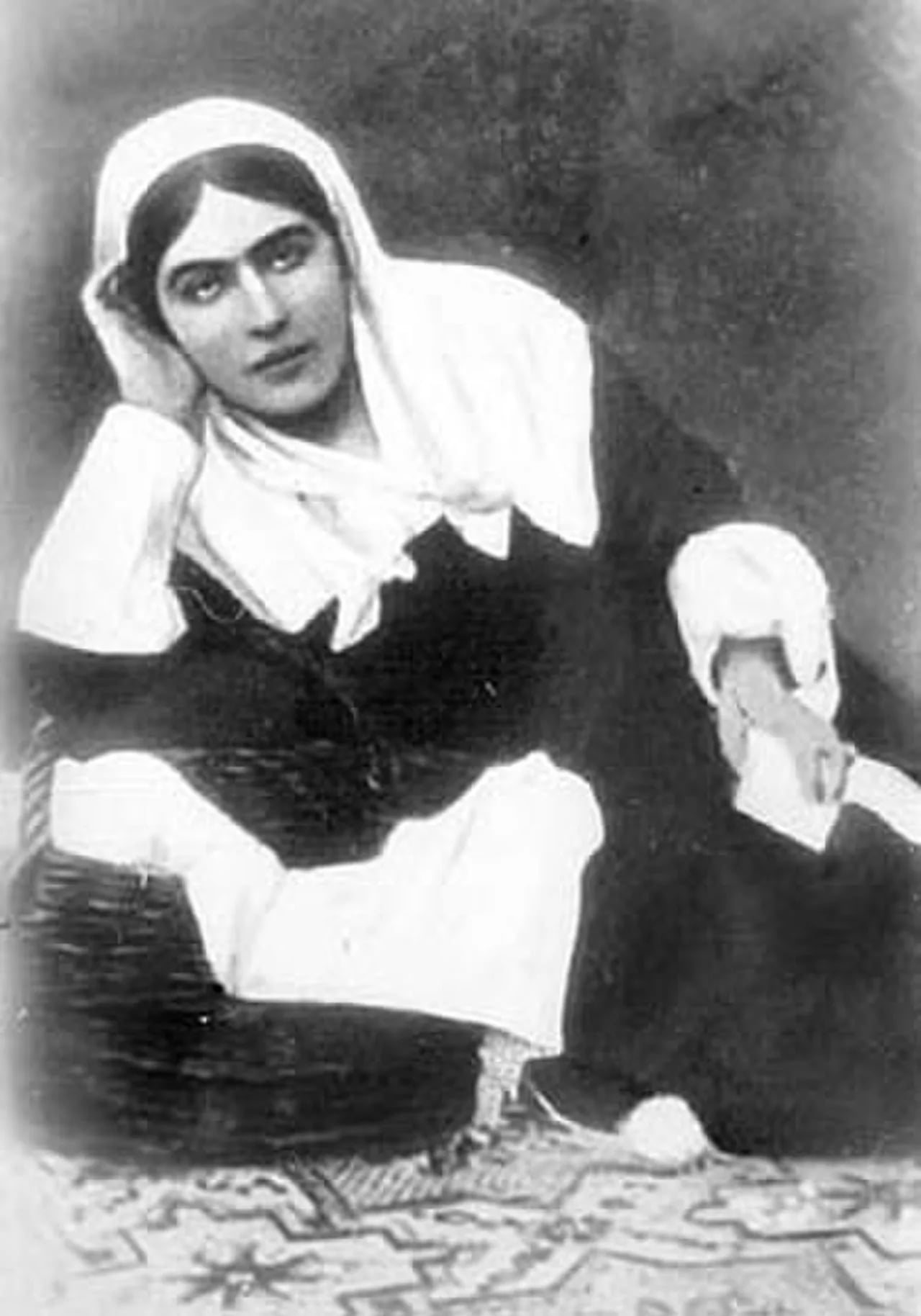 Porträt von Julija Petrowna Wrewskaja (1838–1878) – Gedenkseite