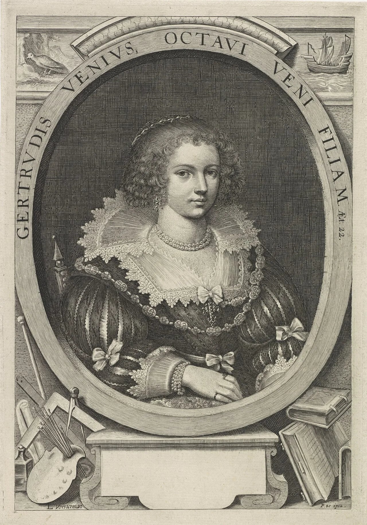 Portrait of Gertruida van Veen (1602–1643) – memorial page