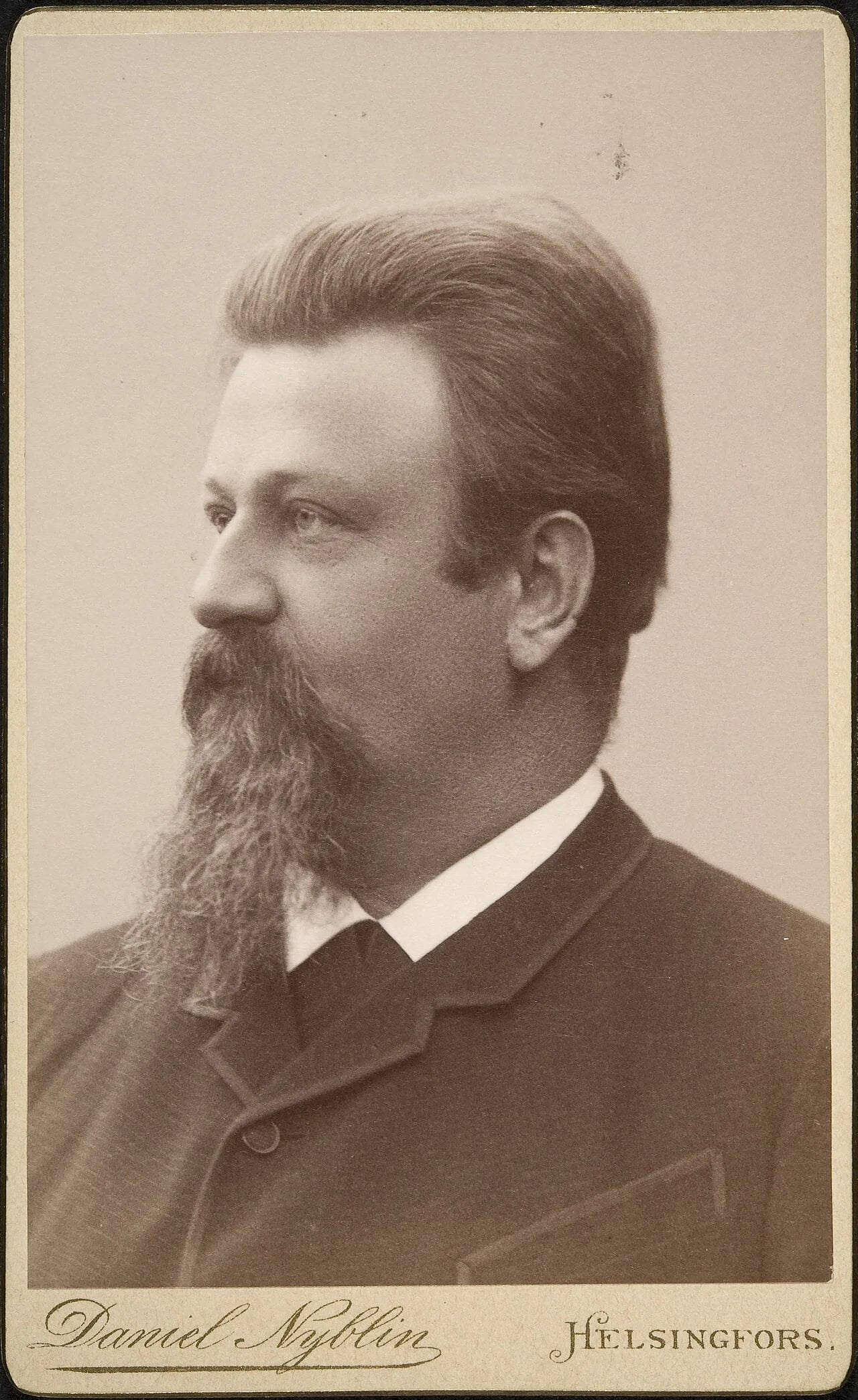 Porträt von Arvid Genetz (1848–1915) – Gedenkseite