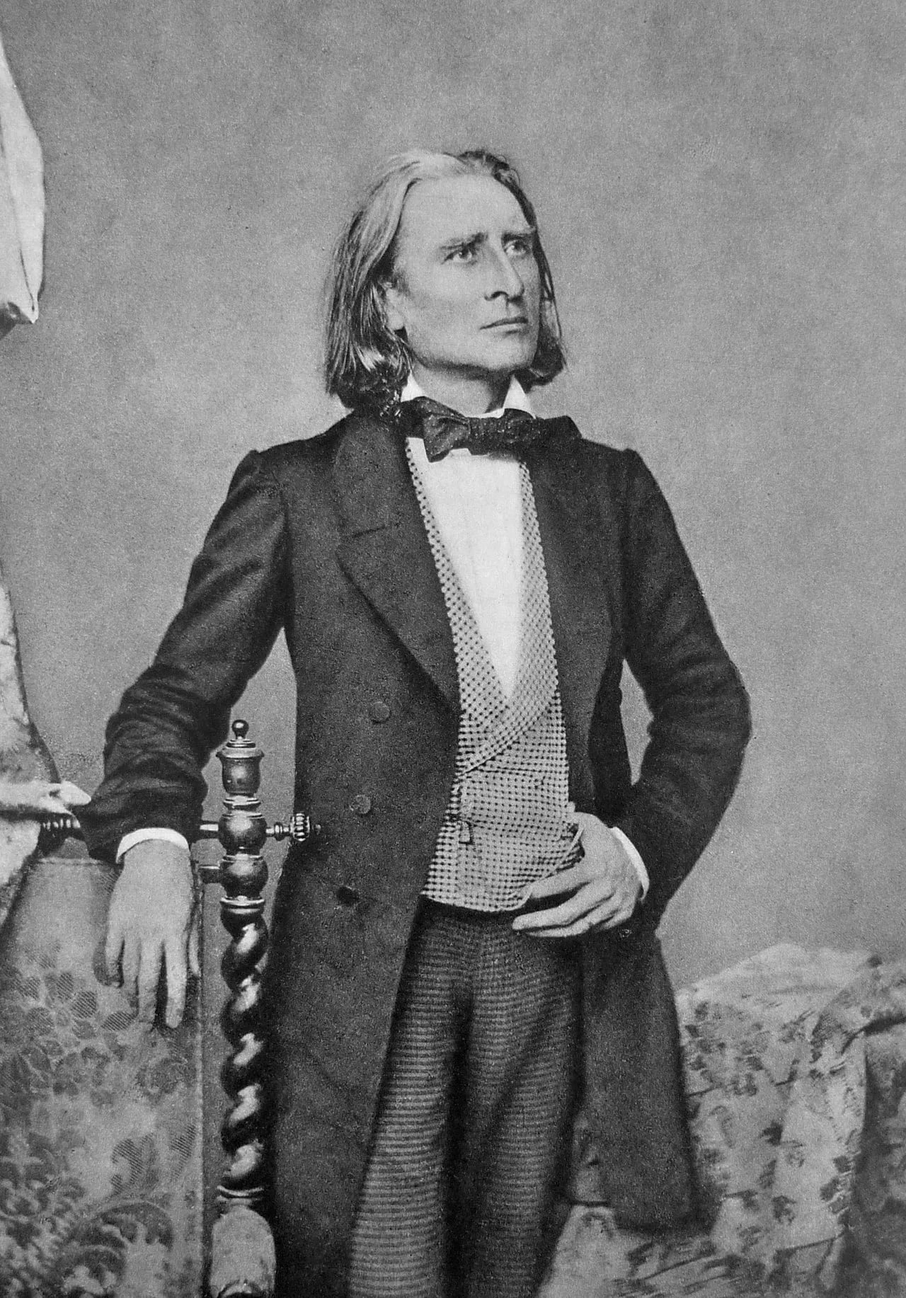Porträt von Franz Liszt (1811–1886) – Gedenkseite