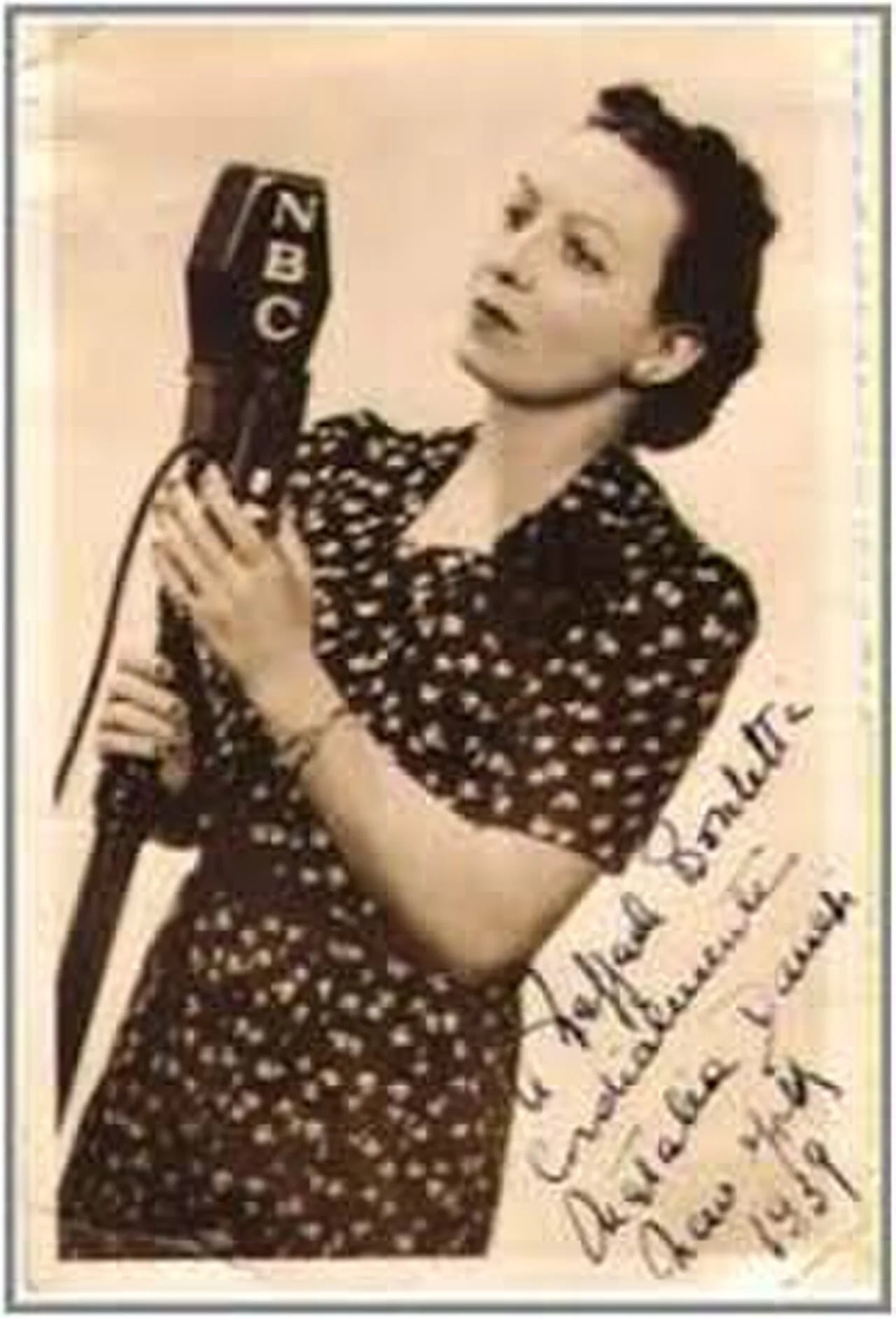 Porträt von Natalia Danesi Murray (1901–1994) – Gedenkseite