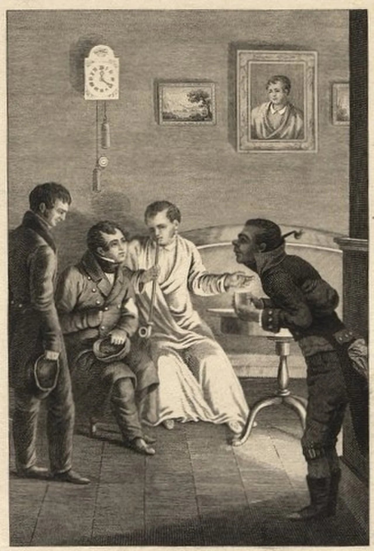Porträt von Stepan Filippowitsch Galaktionow (1779–1854) – Gedenkseite