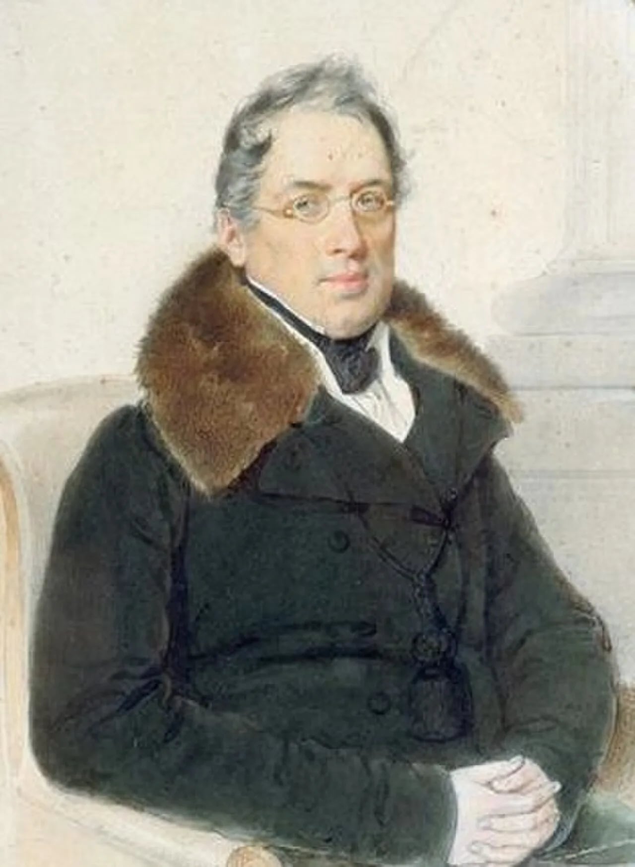 Porträt von Wacław Hański (1782–1841) – Gedenkseite