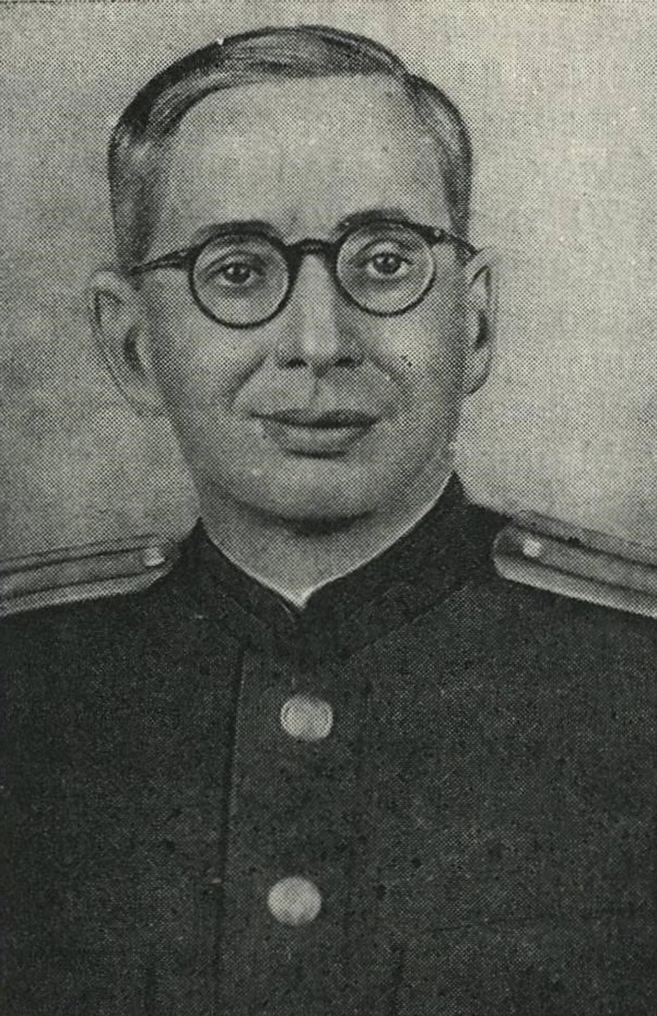 Portrait of Alexei Alexejewitsch Gwosdew (1897–1986) – memorial page