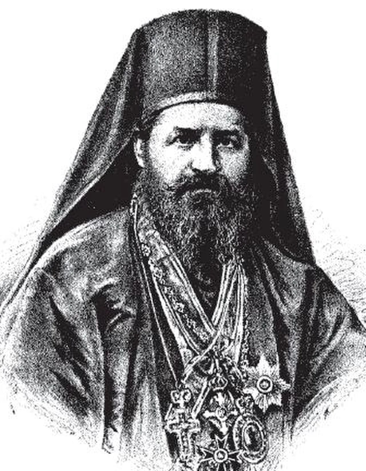 Porträt von Ghenadie Petrescu (1836–1918) – Gedenkseite