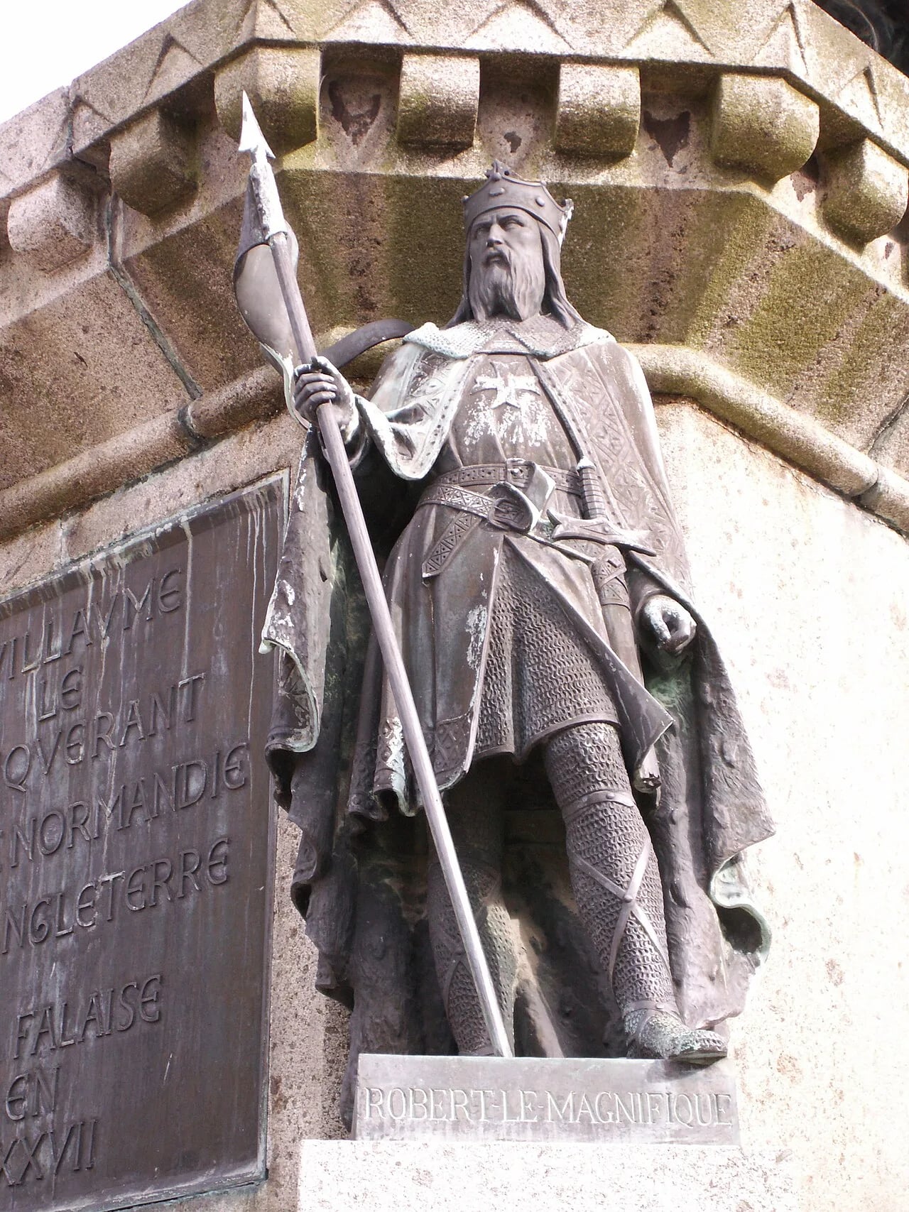 Portrait of Robert I. (1004–1035) – memorial page