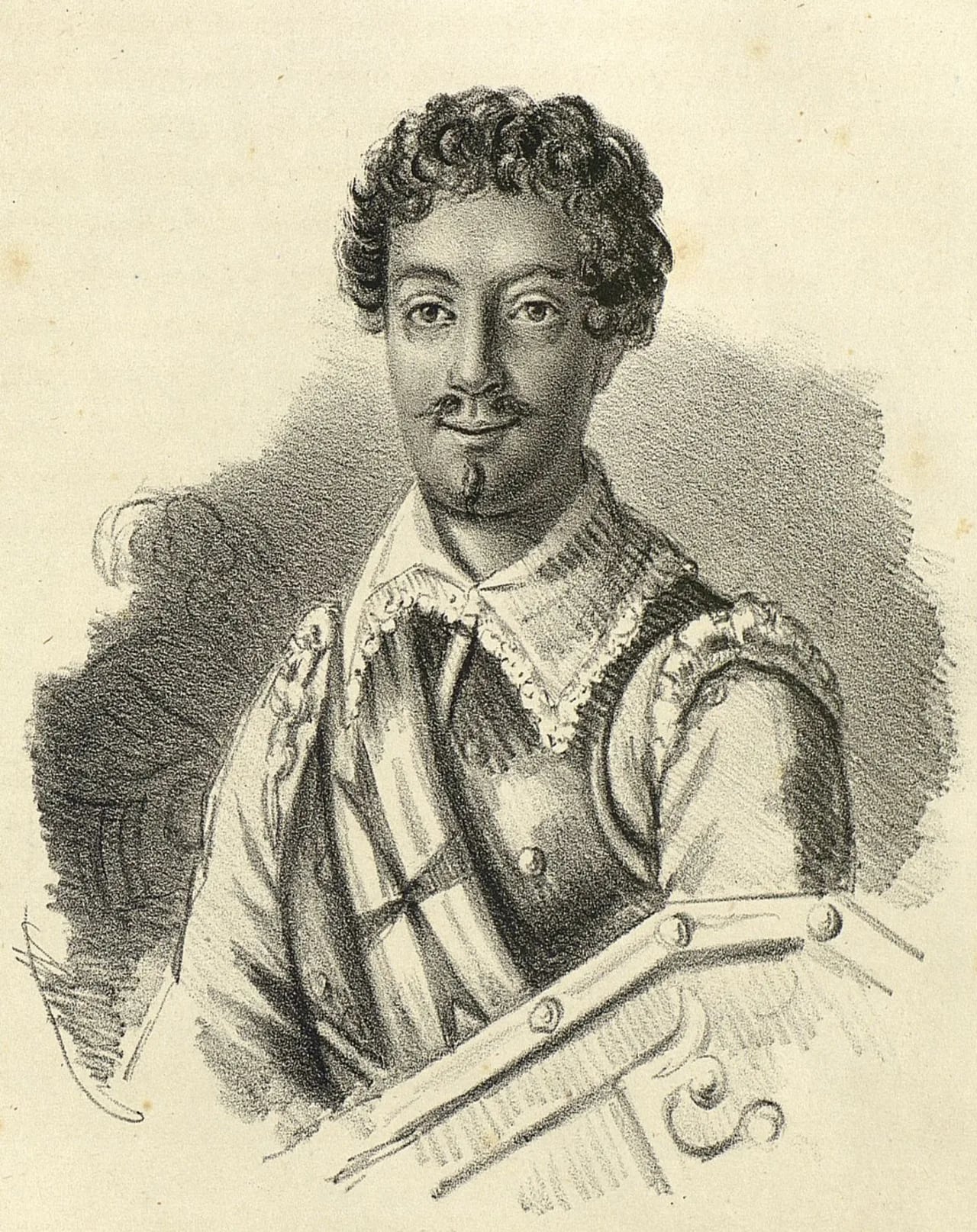 Portrait of Adam Pawlowitsch Gluschkowski (1793–1870) – memorial page