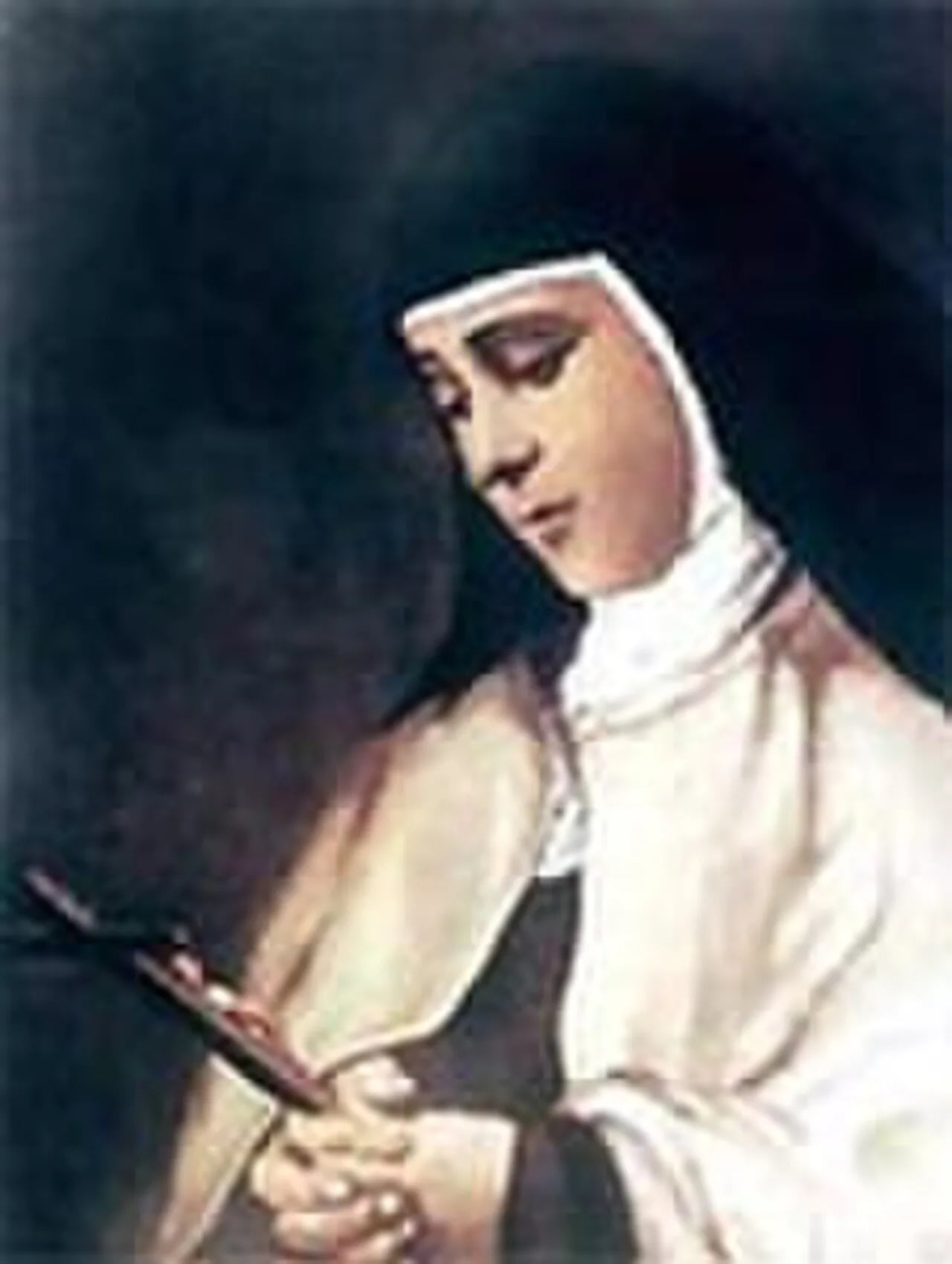 Porträt von María Sagrario de San Luis Gonzaga (1881–1936) – Gedenkseite