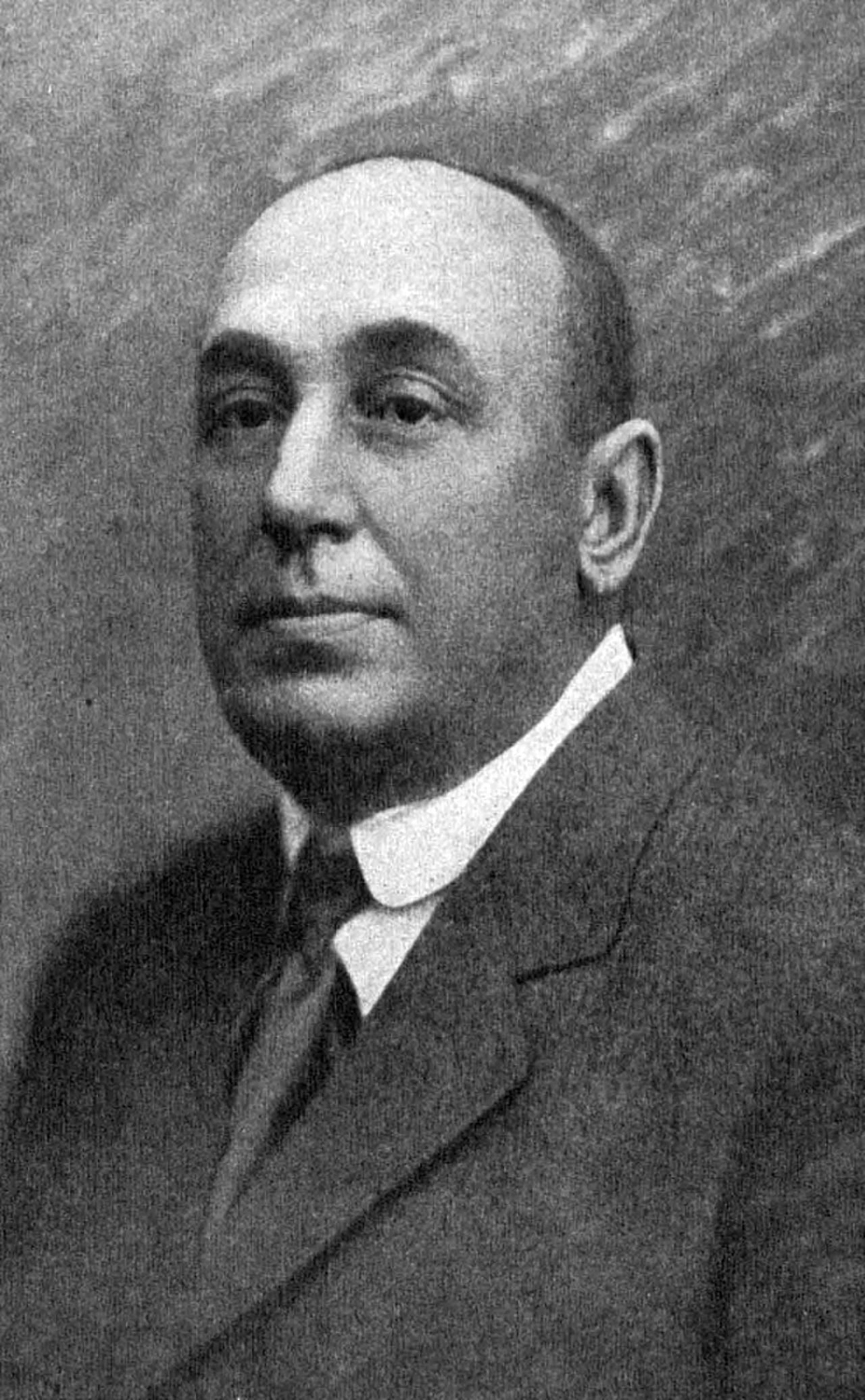 Porträt von Sergei Arkadjewitsch Golowin (1879–1941) – Gedenkseite
