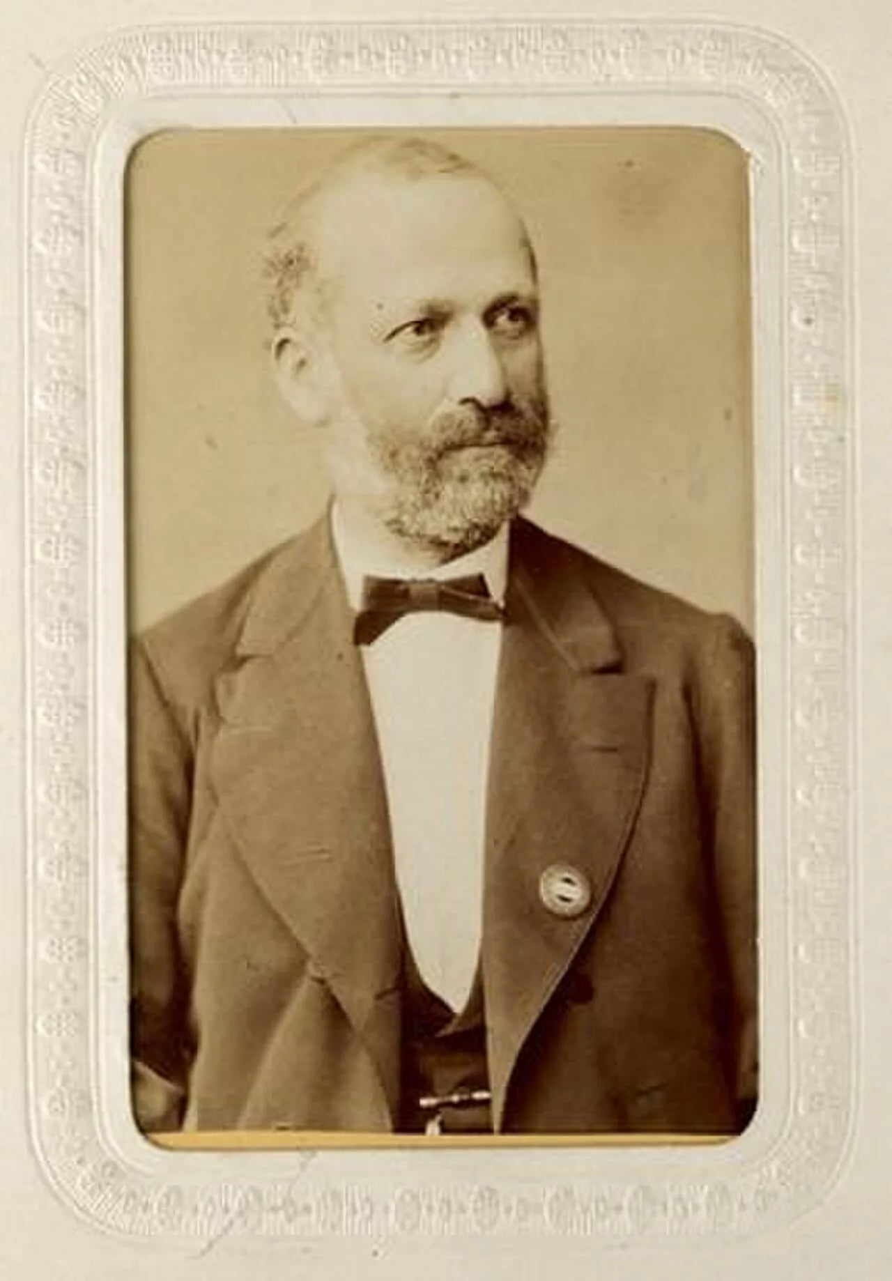 Porträt von Albert Serlo (1824–1898) – Gedenkseite