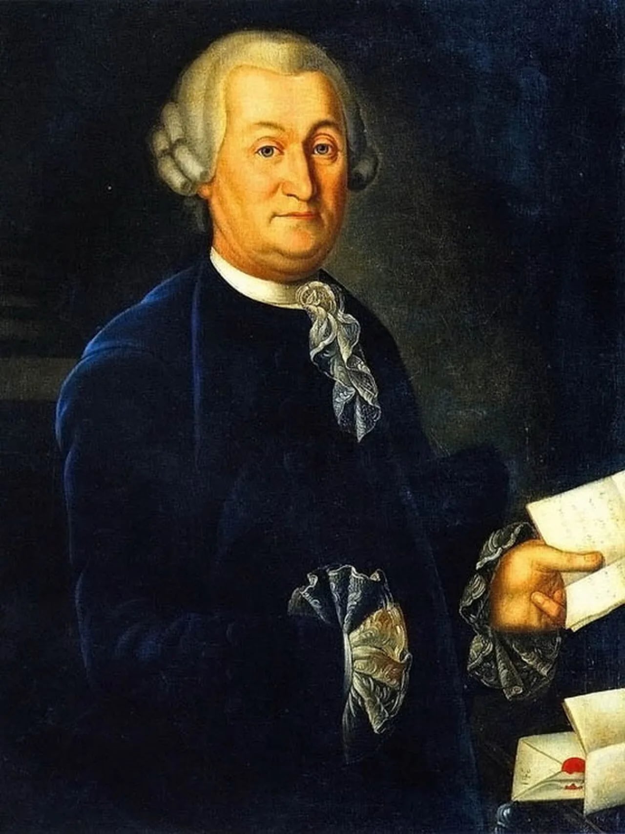 Portrait of Afanassi Abramowitsch Gontscharow (1693–1784) – memorial page