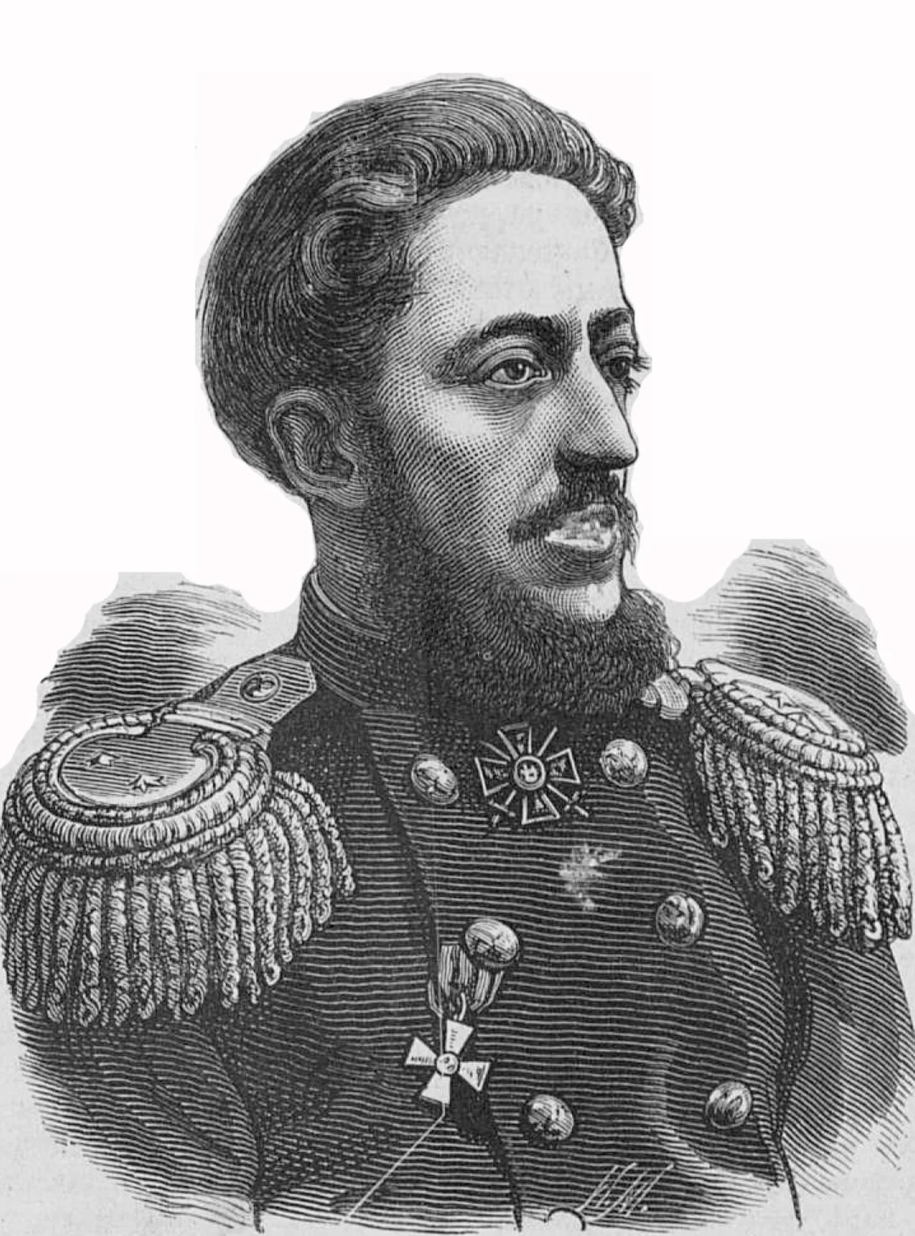 Portrait of Mikhail Grabbe (1834–1877) – memorial page