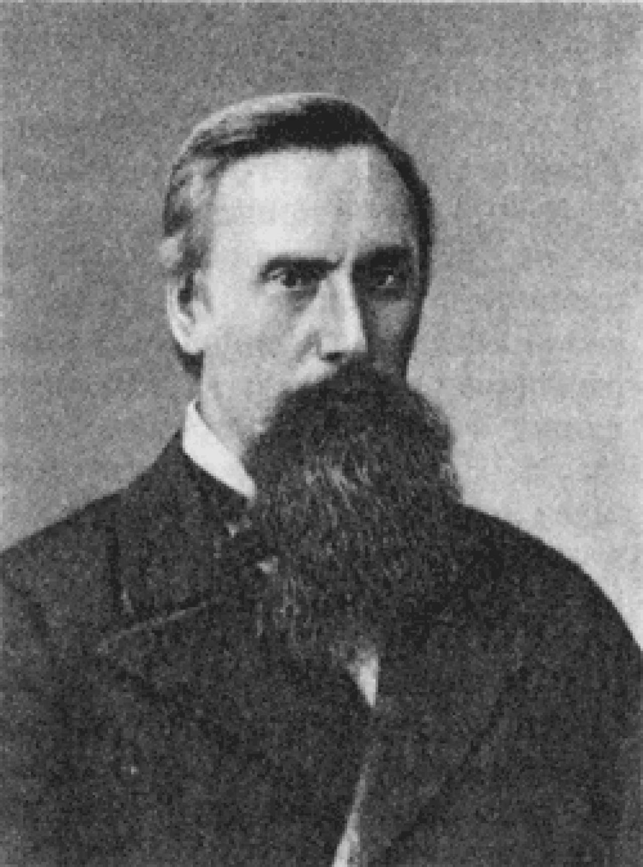 Porträt von Leonid Grigorievich Grave (1839–1891) – Gedenkseite