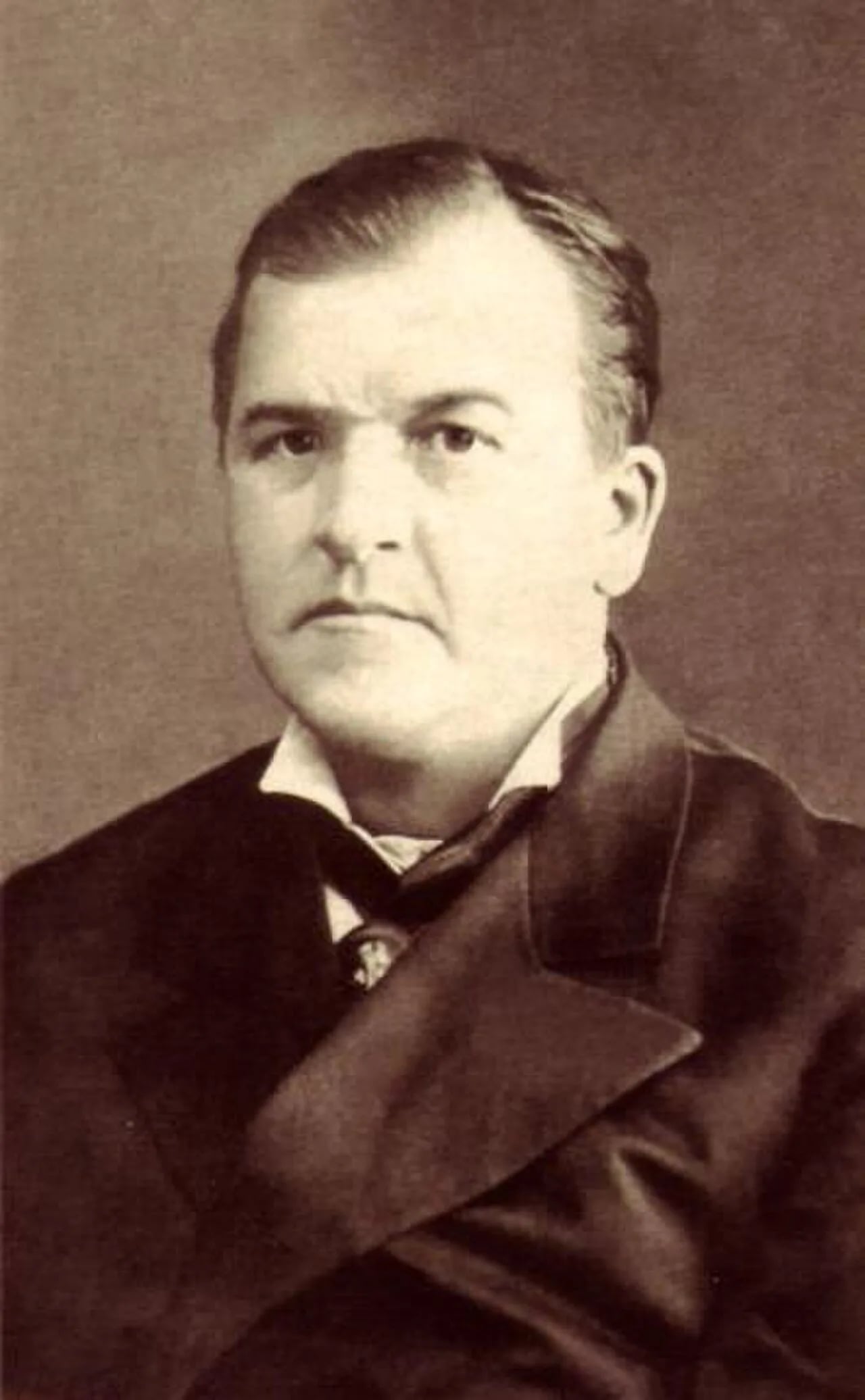 Porträt von Mikhail Ivanovich Gribushin (1832–1889) – Gedenkseite