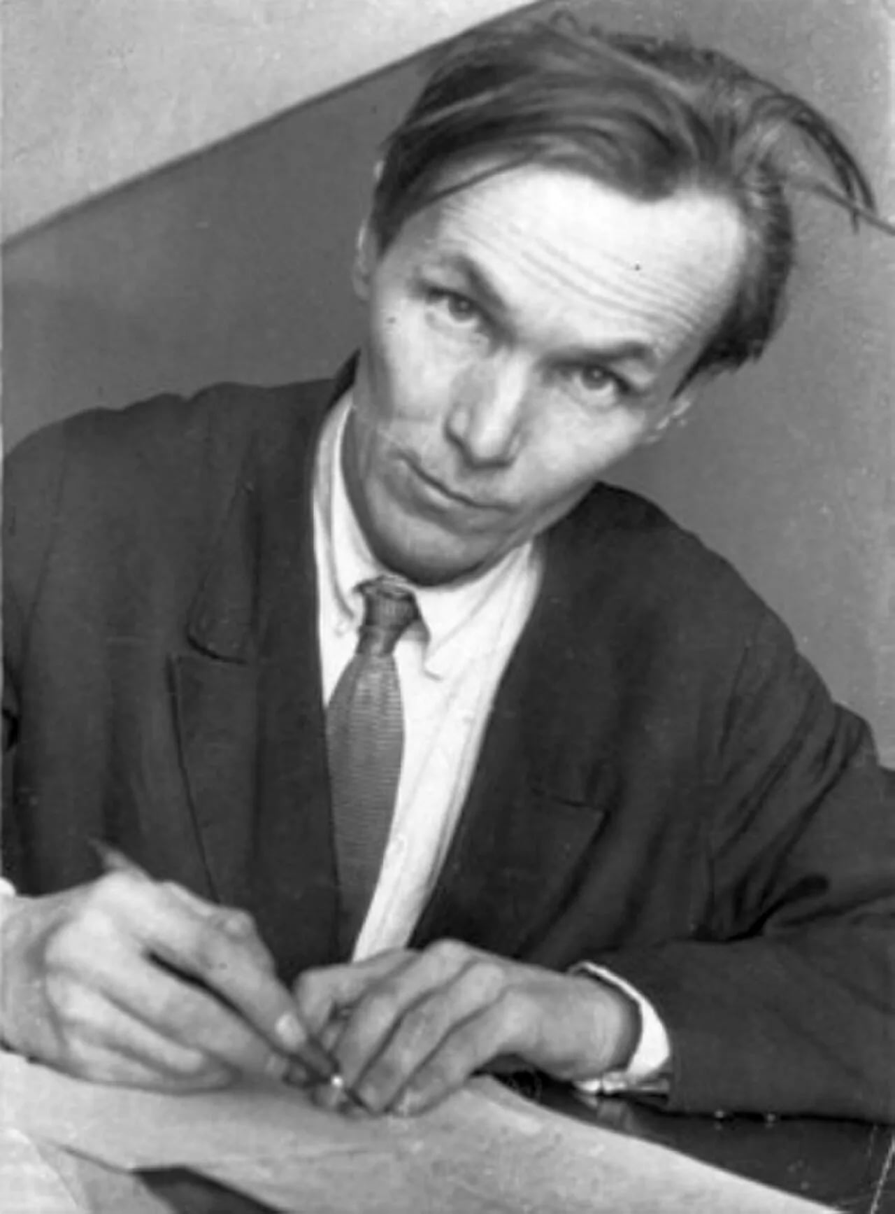 Porträt von Alexander Wladimirowitsch Grigorjew (1891–1961) – Gedenkseite