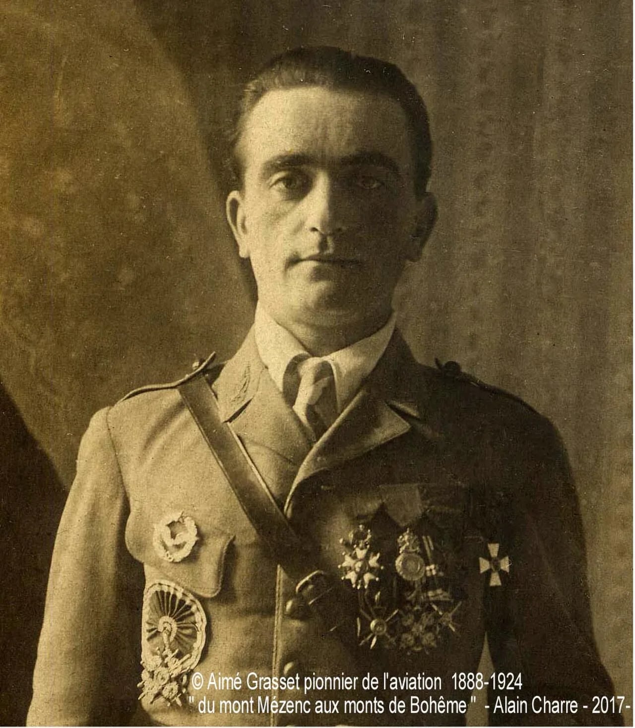 Portrait of Aimé Grasset (1888–1924) – memorial page