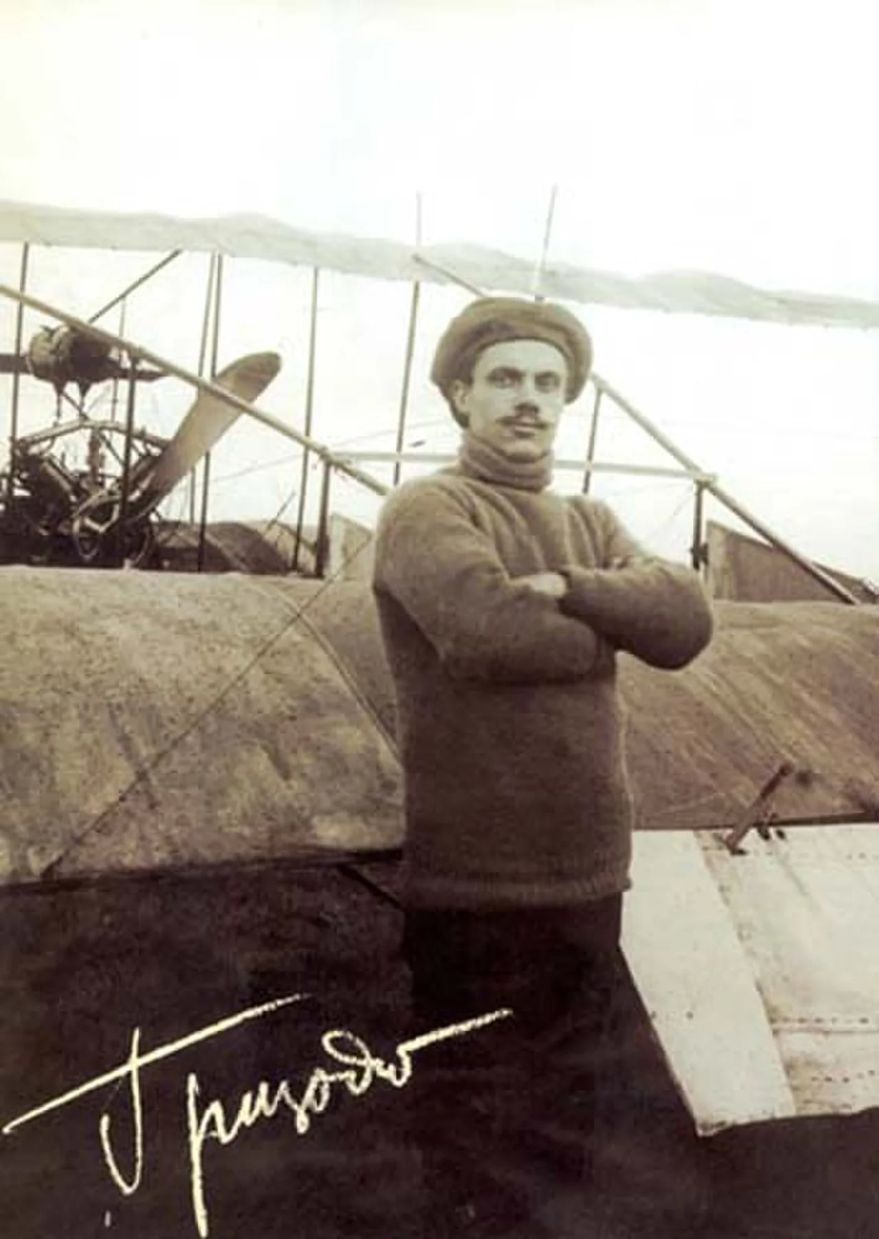 Porträt von Stepan Wassiljewitsch Grisodubow (1884–1965) – Gedenkseite