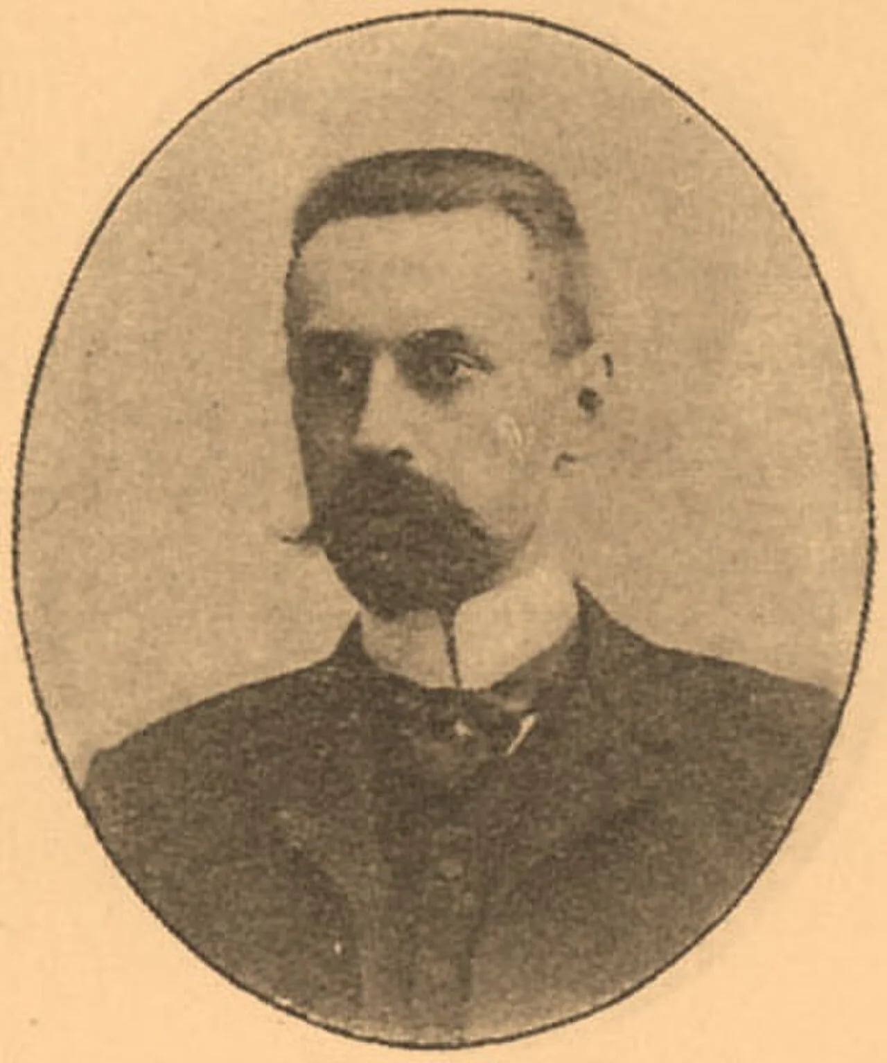 Porträt von NIkolaj Fjodorowitsch Gruschke (1872–1920) – Gedenkseite