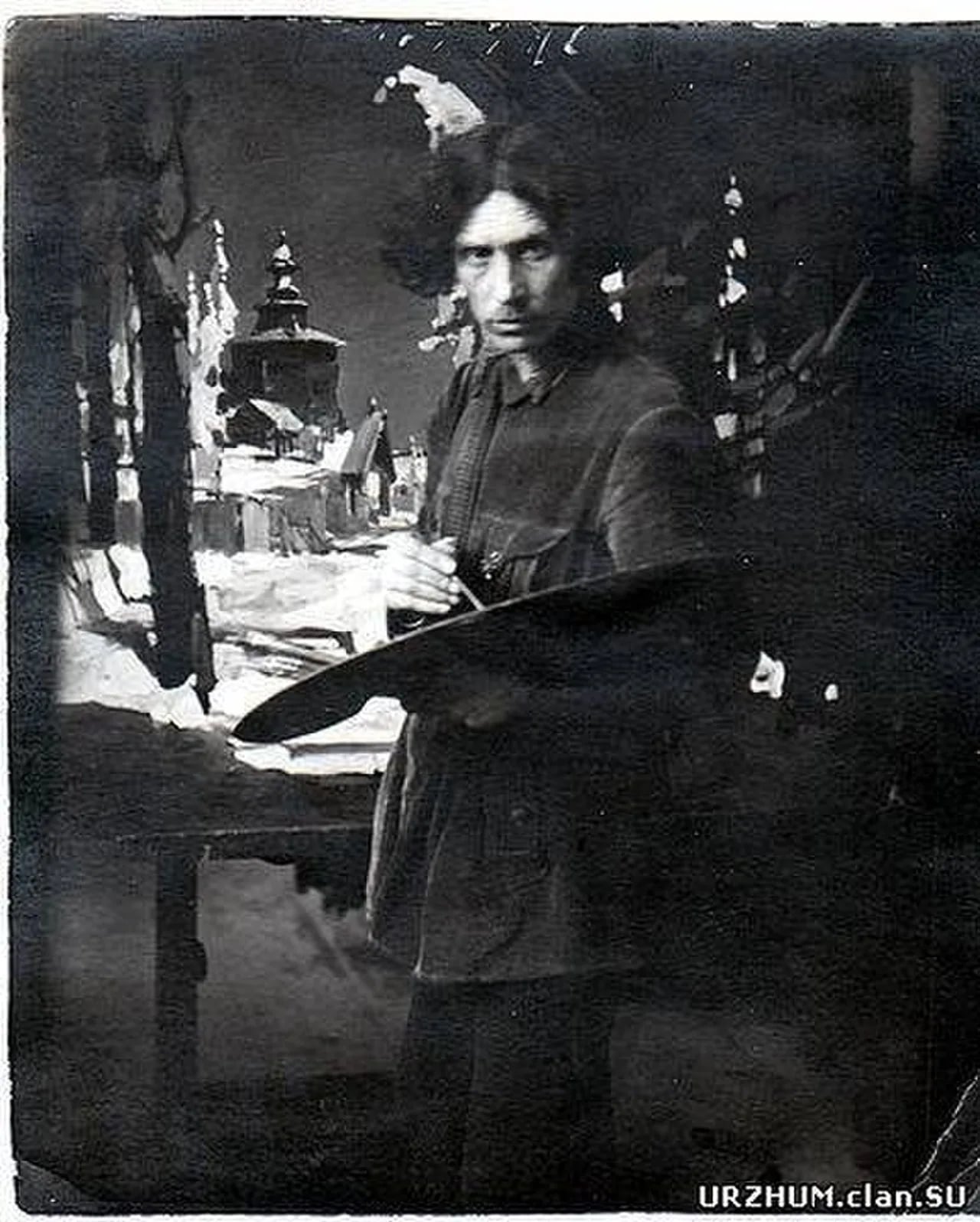 Portrait of Mikhail Guzhavin (1888–1931) – memorial page