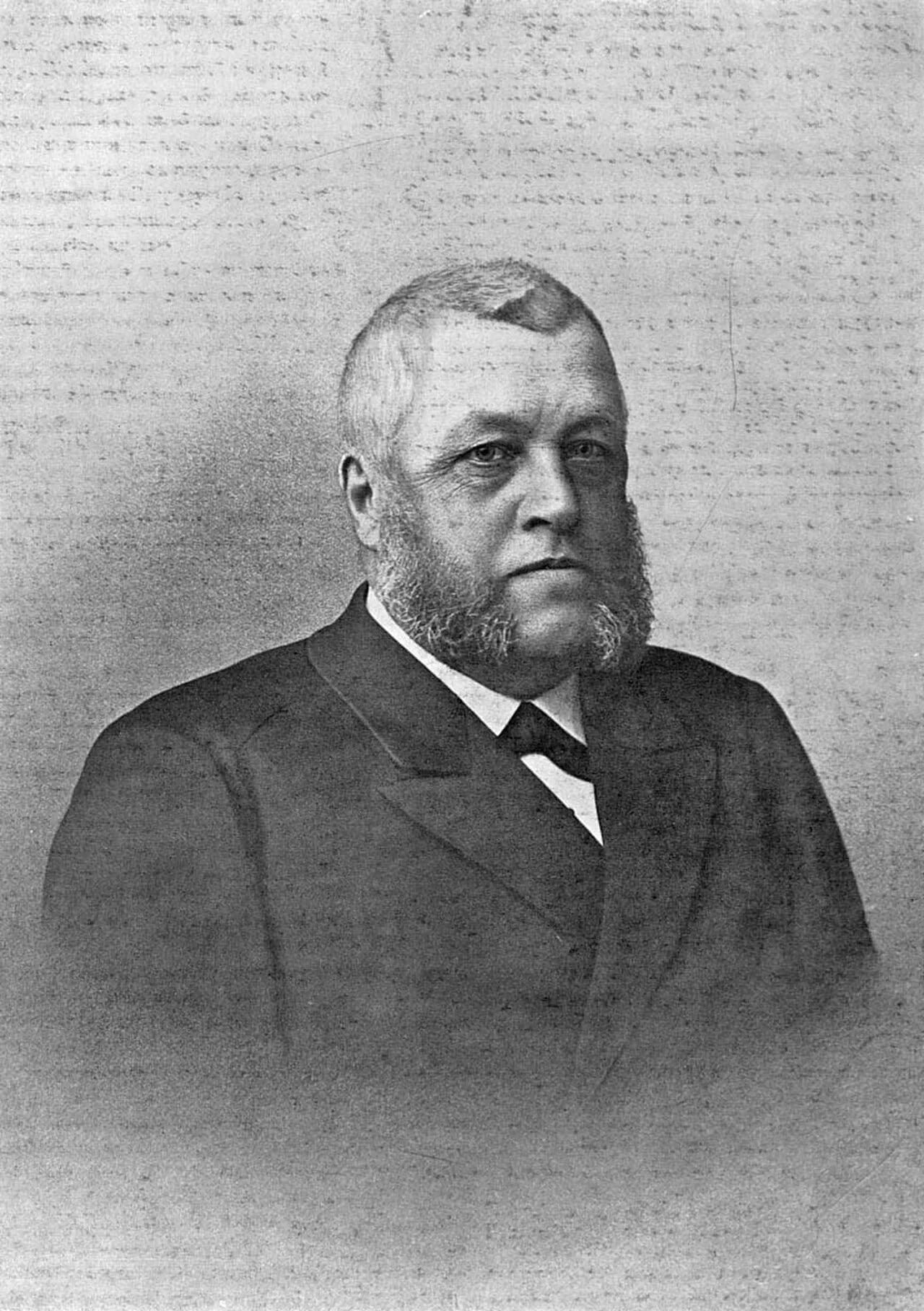 Portrait of Robert Gödicke (1829–1910) – memorial page