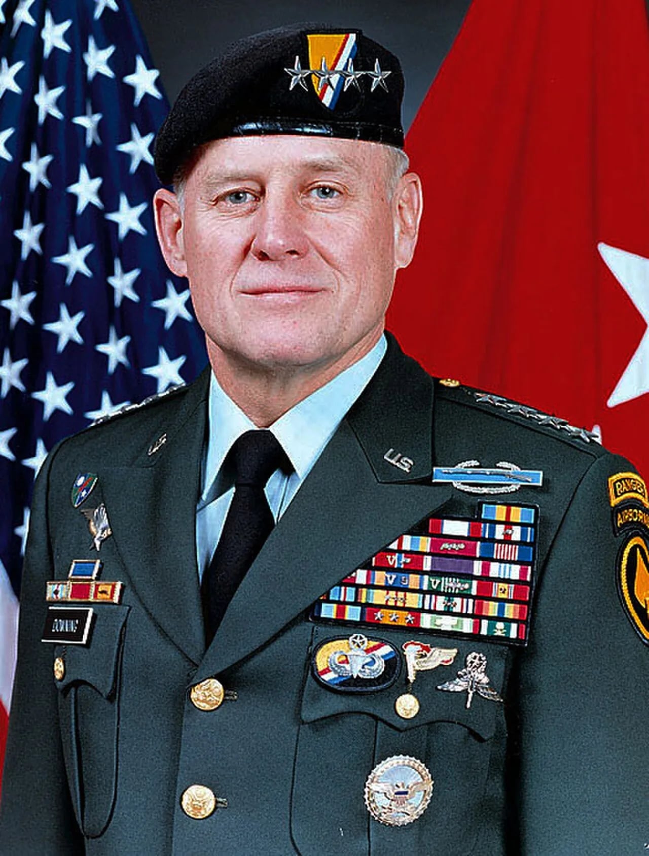 Portrait of Wayne A. Downing (1940–2007) – memorial page