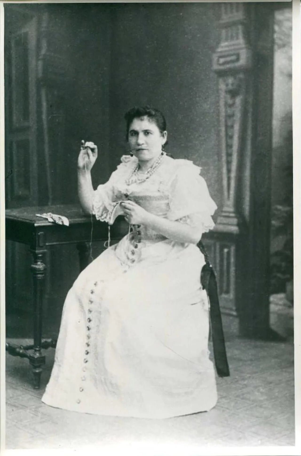 Porträt von Mariya Deysha-Sionitskaya (1859–1932) – Gedenkseite
