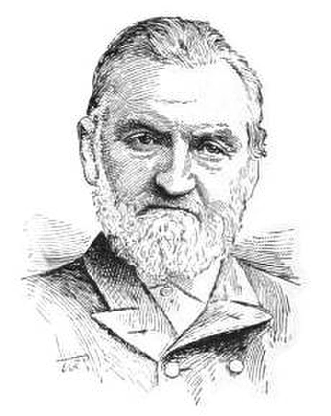 Portrait of James Densmore (1820–1889) – memorial page