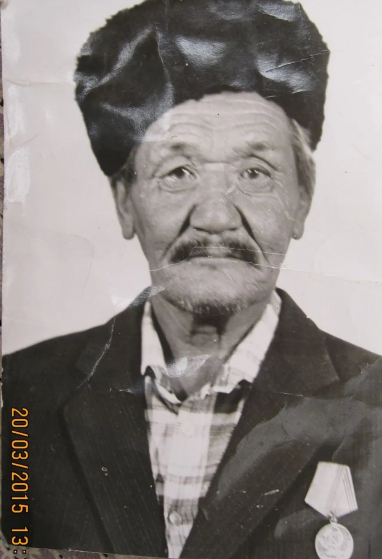 Portrait of Nyayamn Dzhukayev (1921–1997) – memorial page