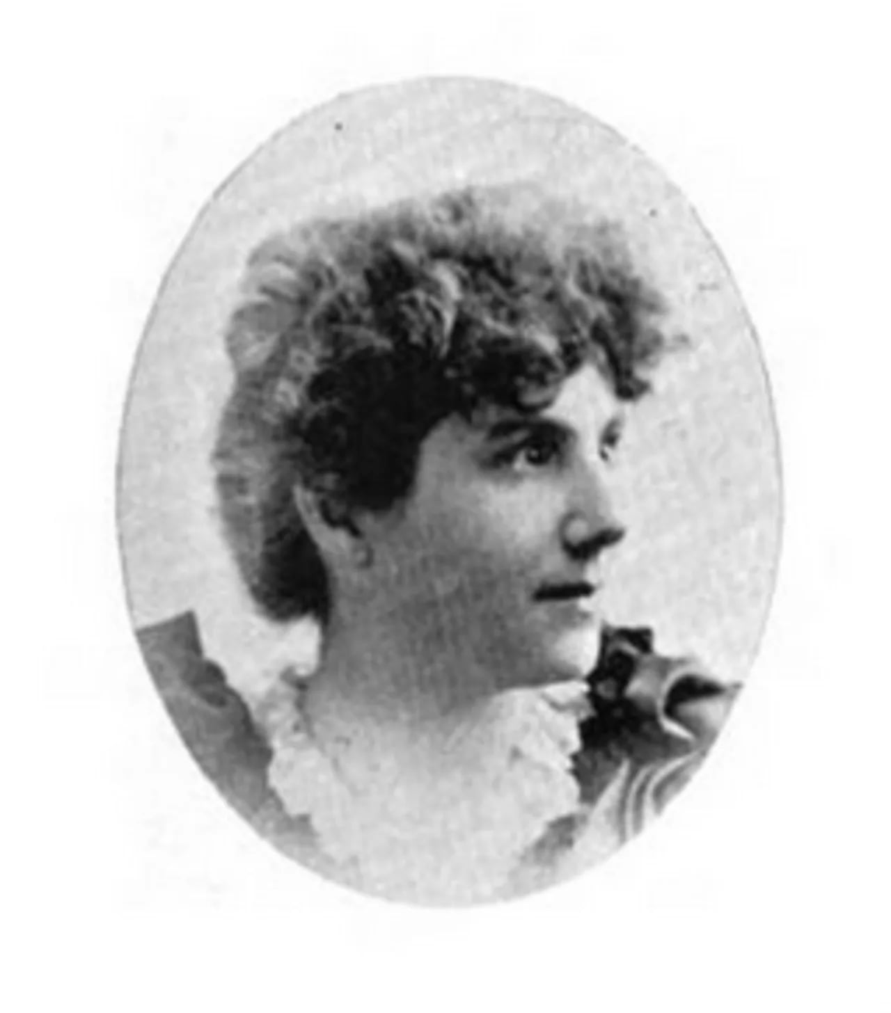 Porträt von Juanita Breckenridge Bates (1860–1946) – Gedenkseite