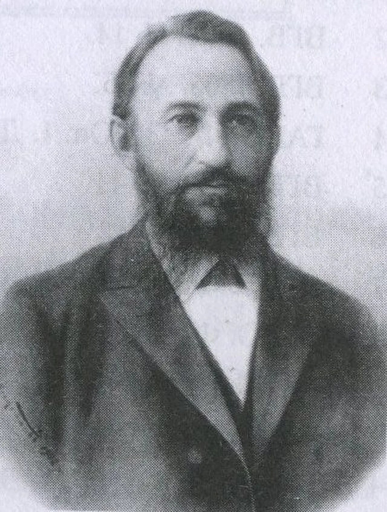 Porträt von Wassili Gawrilowitsch Dobronrawow (1861–1919) – Gedenkseite
