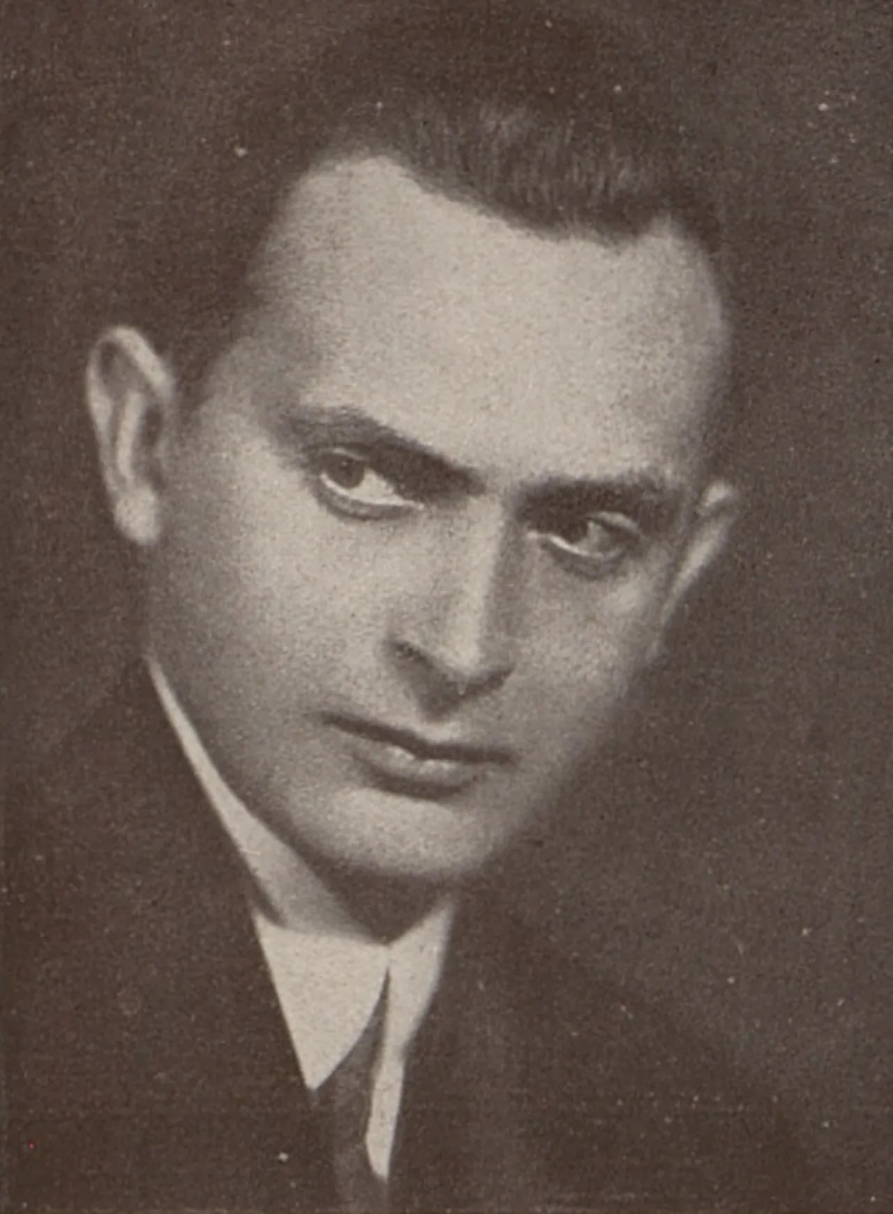 Porträt von Oldřich Kerhart (1895–1947) – Gedenkseite